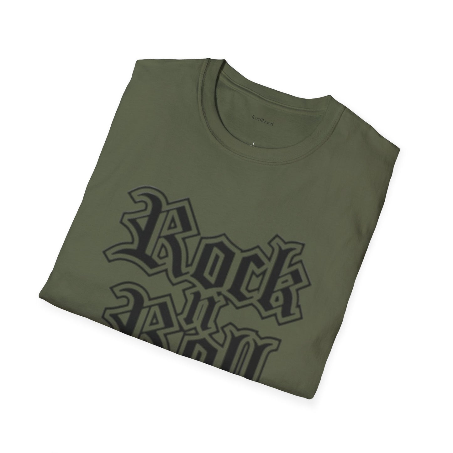 ROCK n ROLL - Unisex Softstyle T-Shirt 100% Cotton Graphic