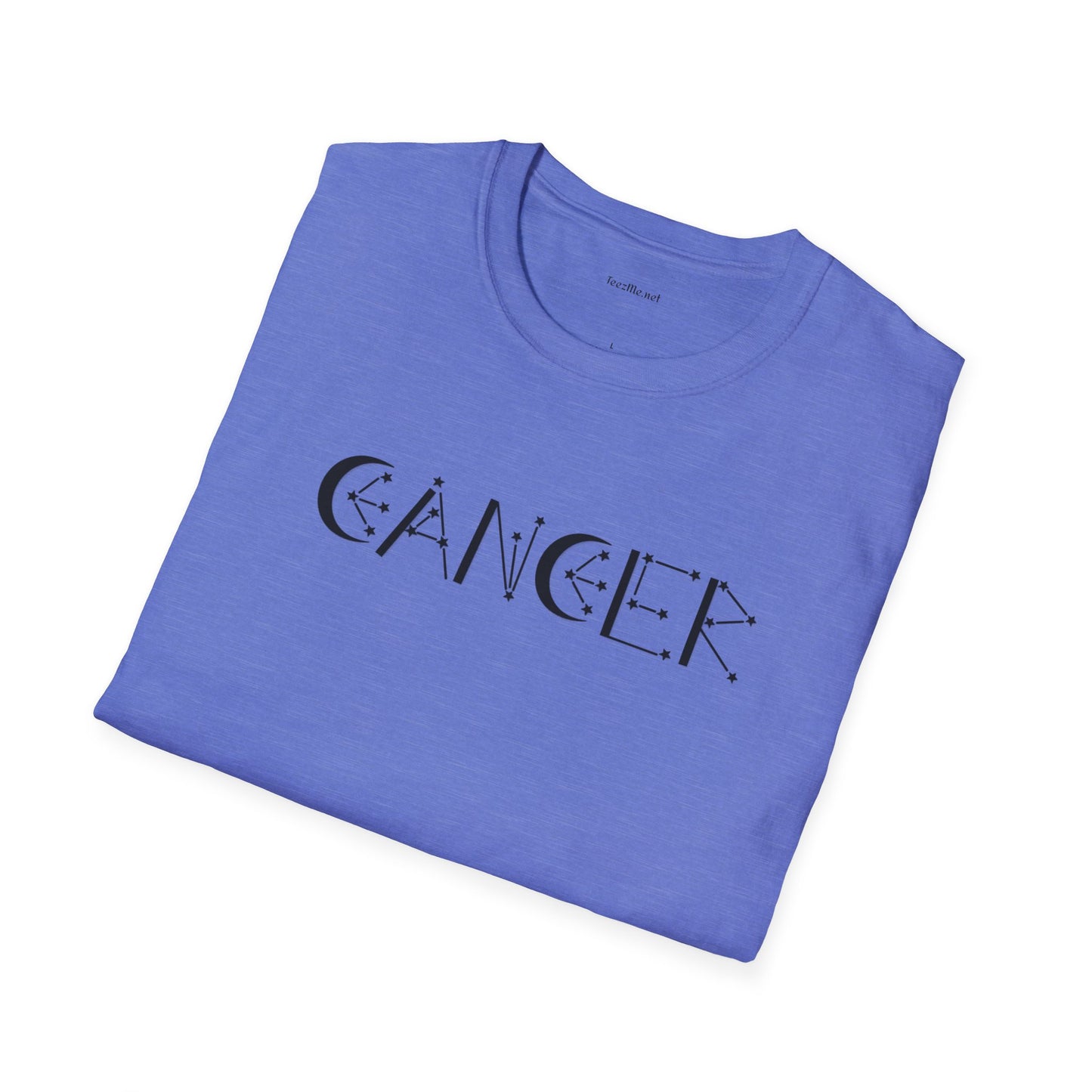 Cancer Zodiac - Unisex Softstyle T-Shirt 100% Cotton Graphic