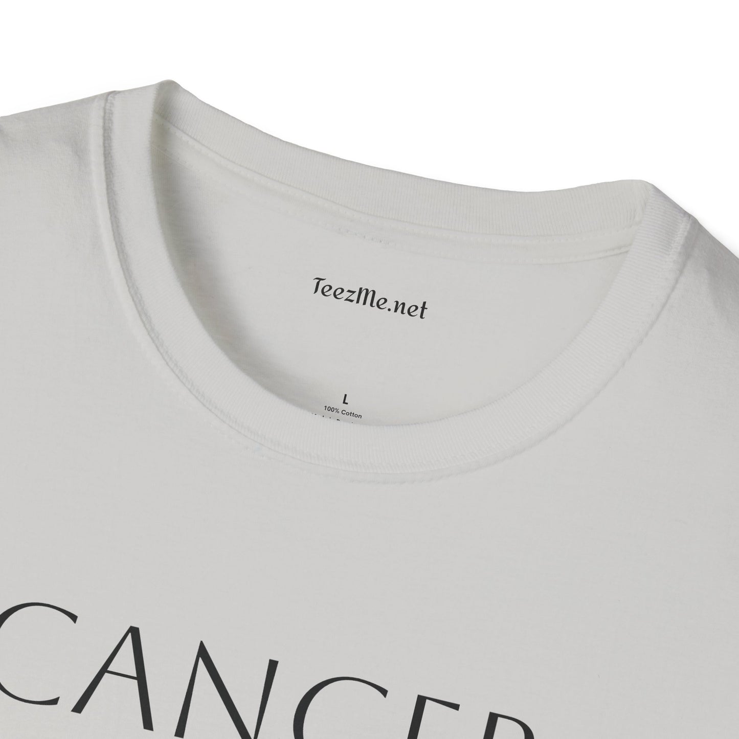 CANCER - Unisex Softstyle T-Shirt 100% Cotton Graphic