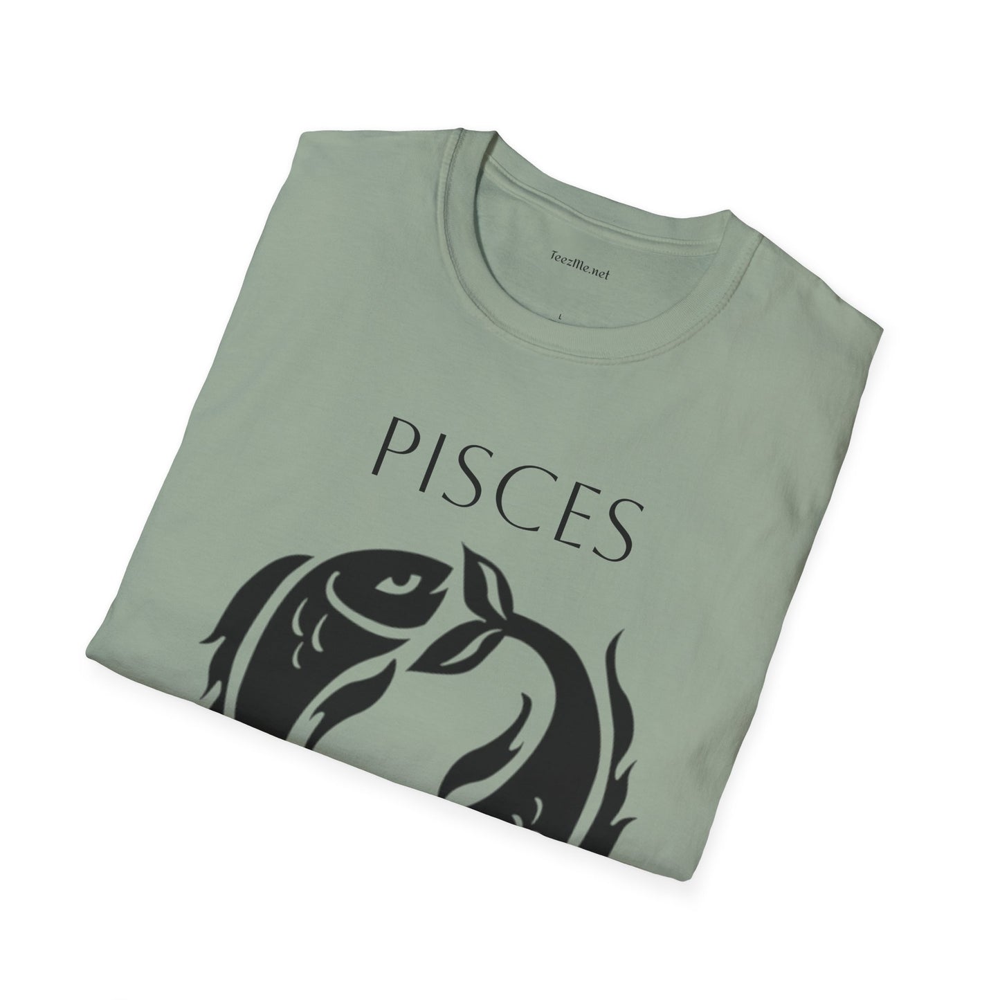 PISCES - Unisex Softstyle T-Shirt 100% Cotton Graphic