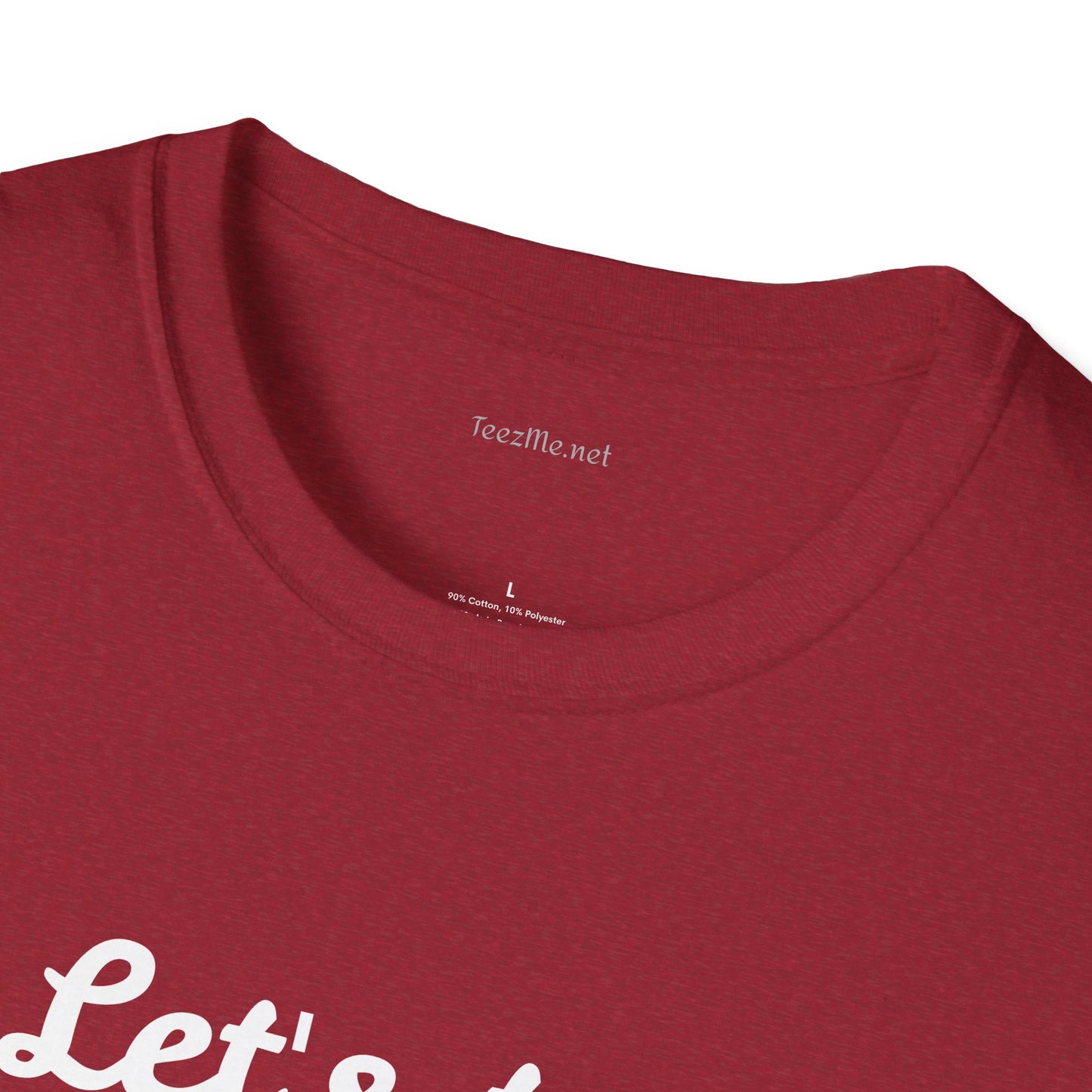 Let's Try Love - Unisex Softstyle T-Shirt 100% Cotton Graphic
