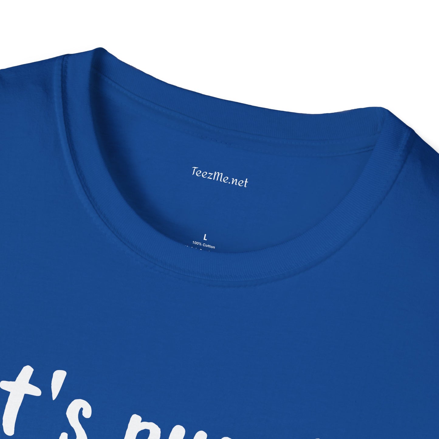 Let's purrty! - Unisex Softstyle T-Shirt 100% Cotton Graphic