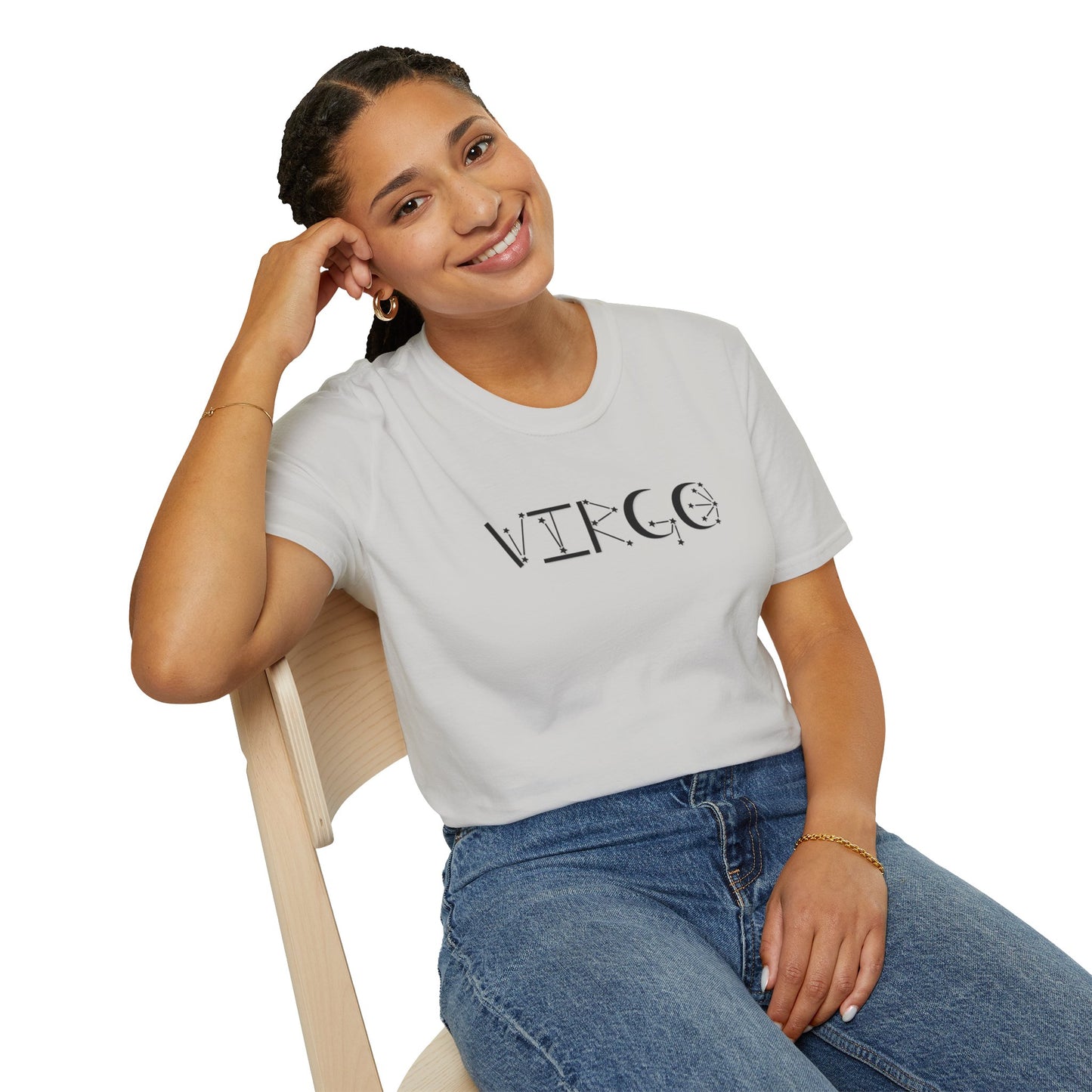 Virgo - Unisex Softstyle T-Shirt 100% Cotton Graphic