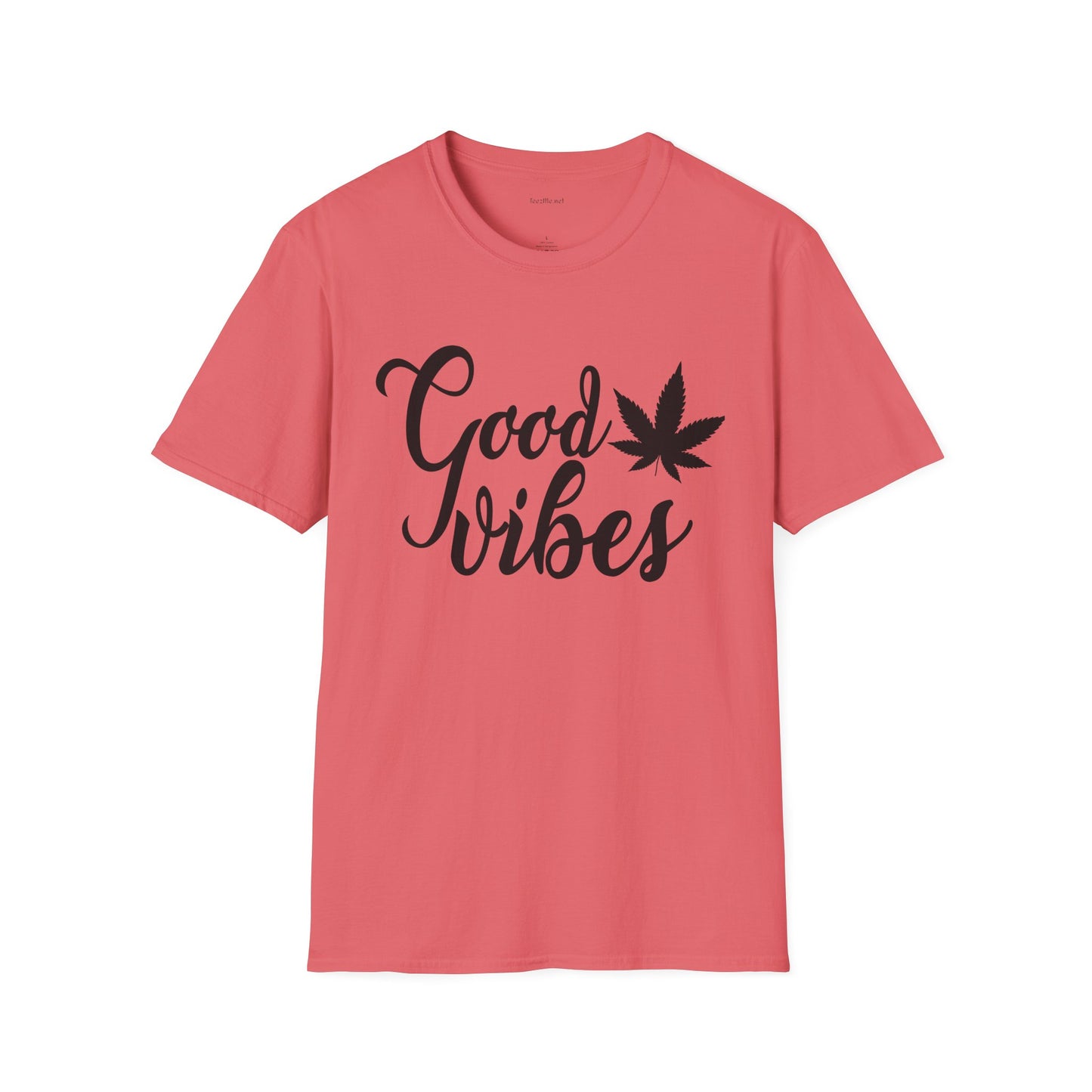 Good Vibes Weed - Unisex Softstyle T-Shirt 100% Cotton Graphic