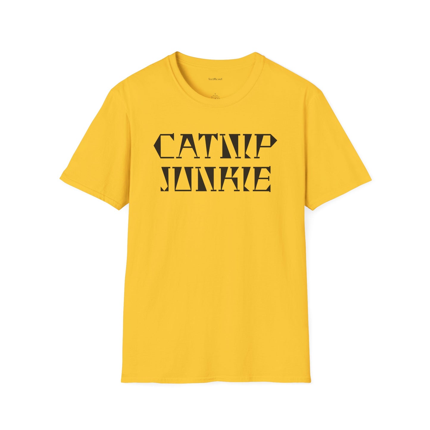 Catnip Junkie - Unisex Softstyle T-Shirt 100% Cotton Graphic