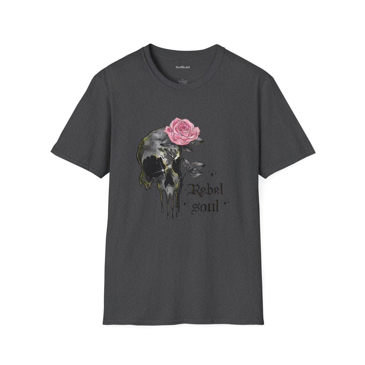 Rebel Soul 1 - Unisex Softstyle T-Shirt 100% Cotton Graphic