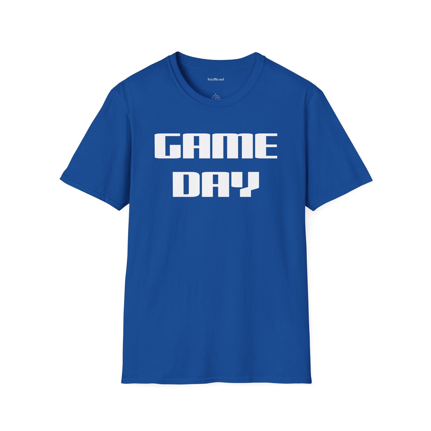 Game Day Unisex Softstyle T-Shirt 100% Cotton Graphic