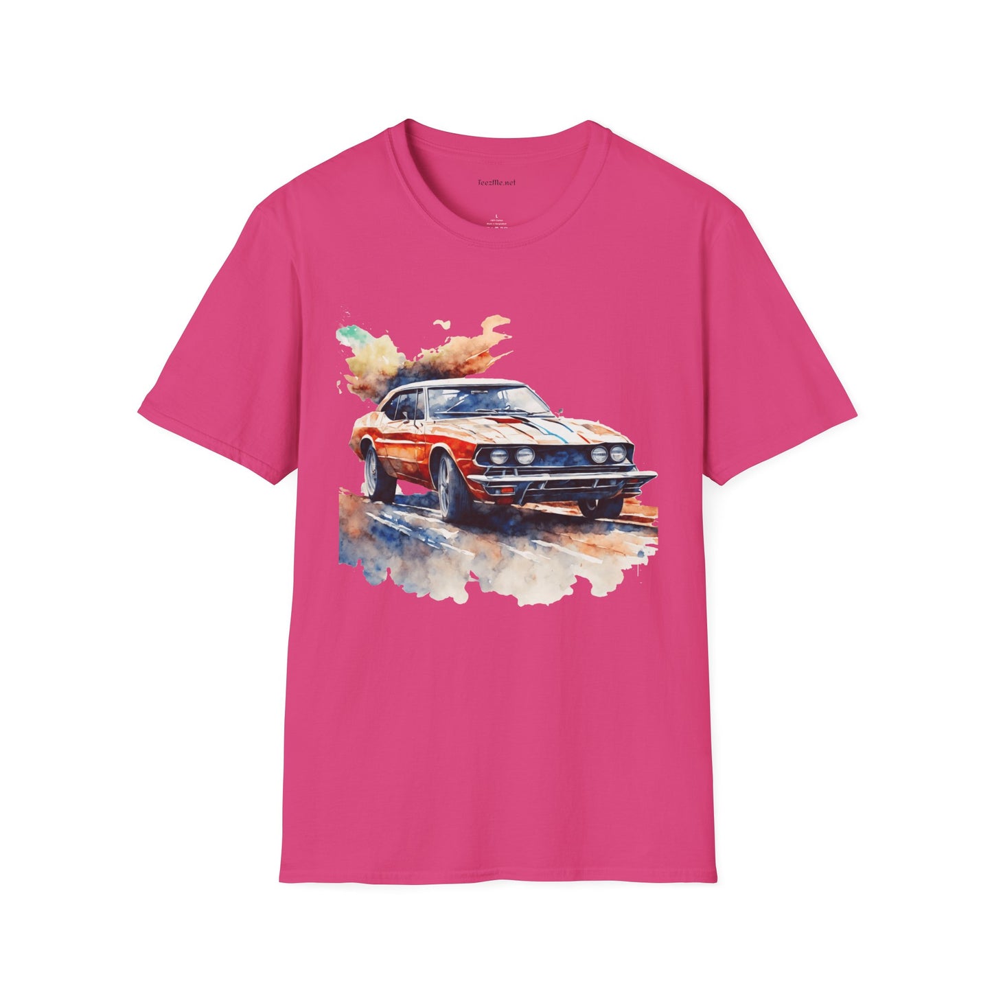 Muscle Car - Unisex Softstyle T-Shirt 100% Cotton Graphic