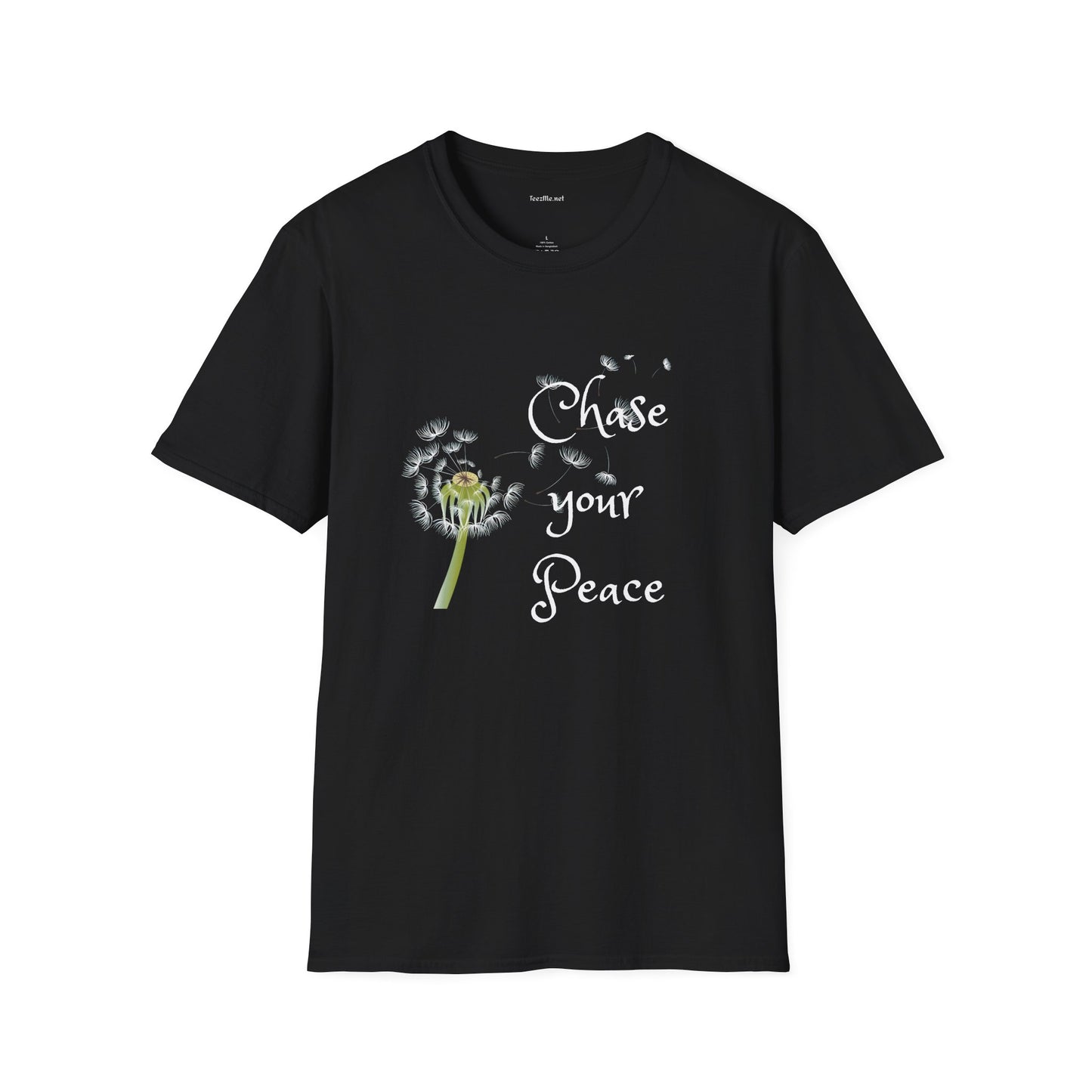Chase your Peace - Unisex Softstyle T-Shirt 100% Cotton Graphic