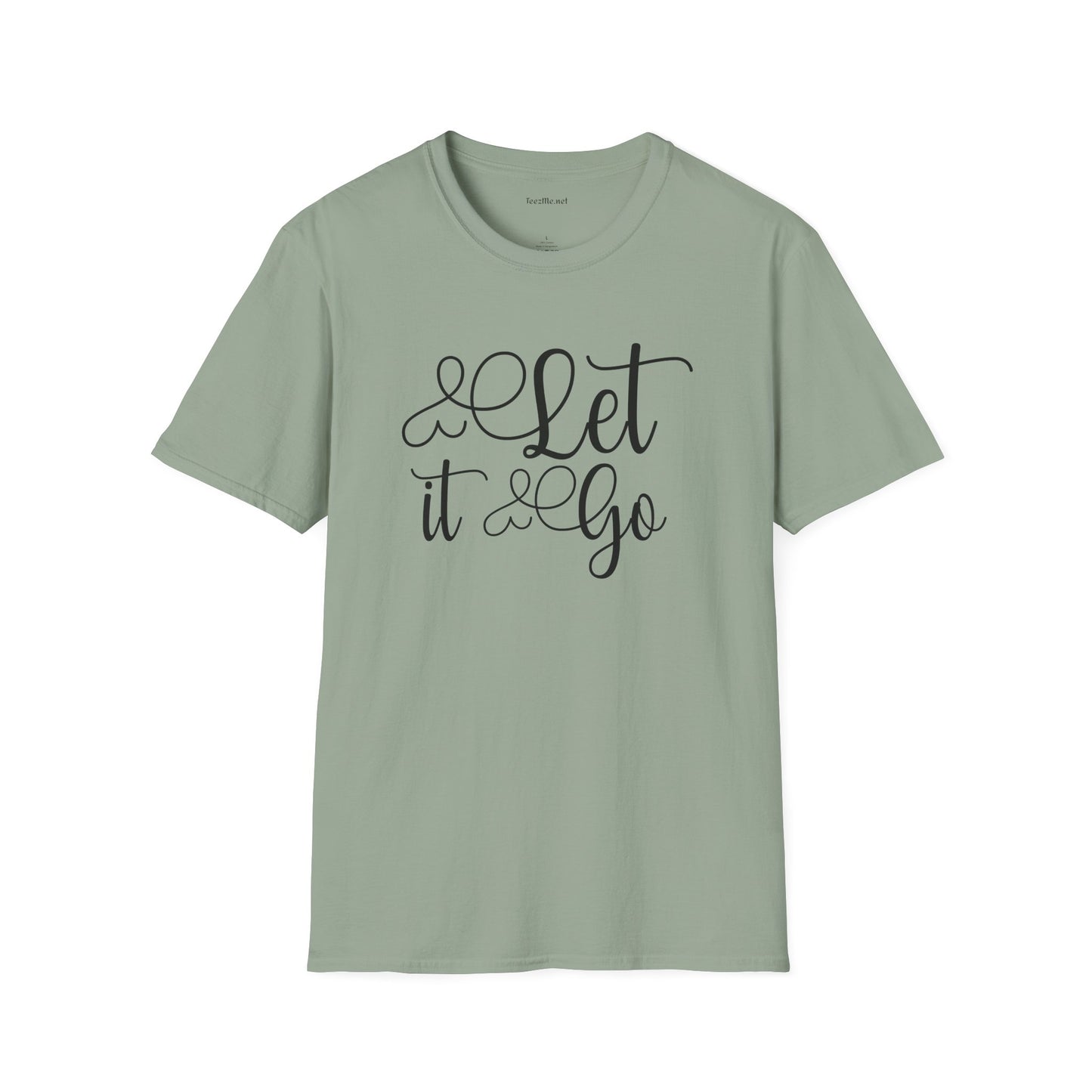 Let it go (1) Unisex Softstyle T-Shirt 100% Cotton Graphic