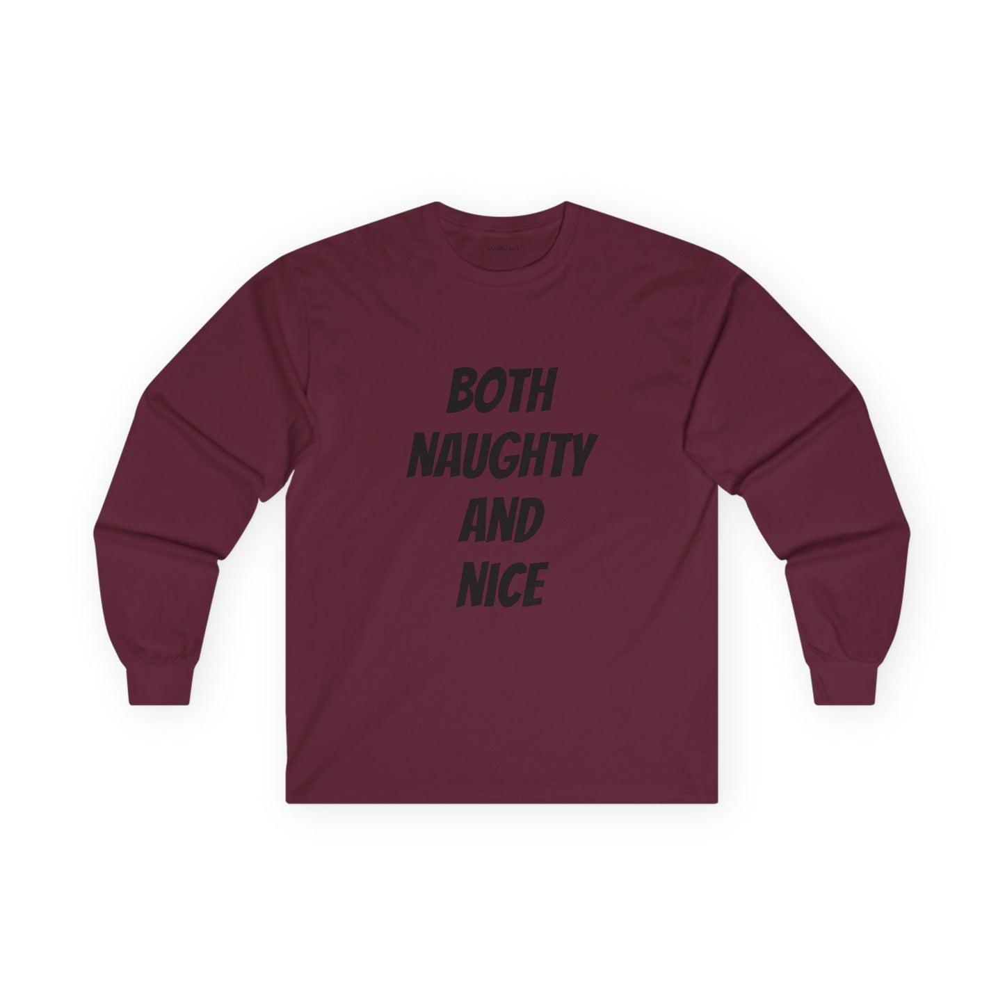 Both Naughty and Nice - Unisex Ultra Cotton Long Sleeve Tee
