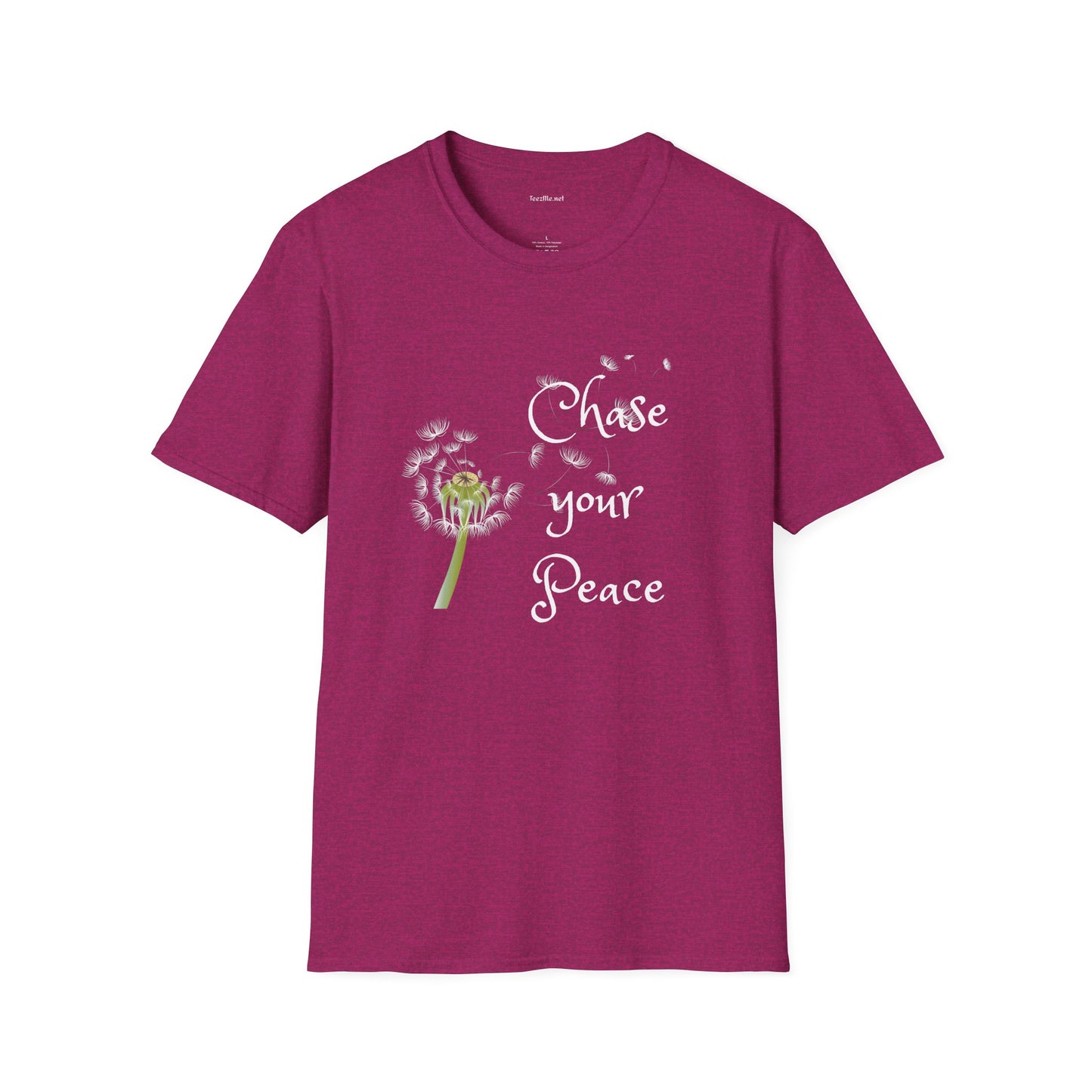Chase your Peace - Unisex Softstyle T-Shirt 100% Cotton Graphic