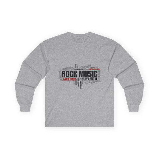 Rock Music - Unisex Ultra Cotton Long Sleeve Tee