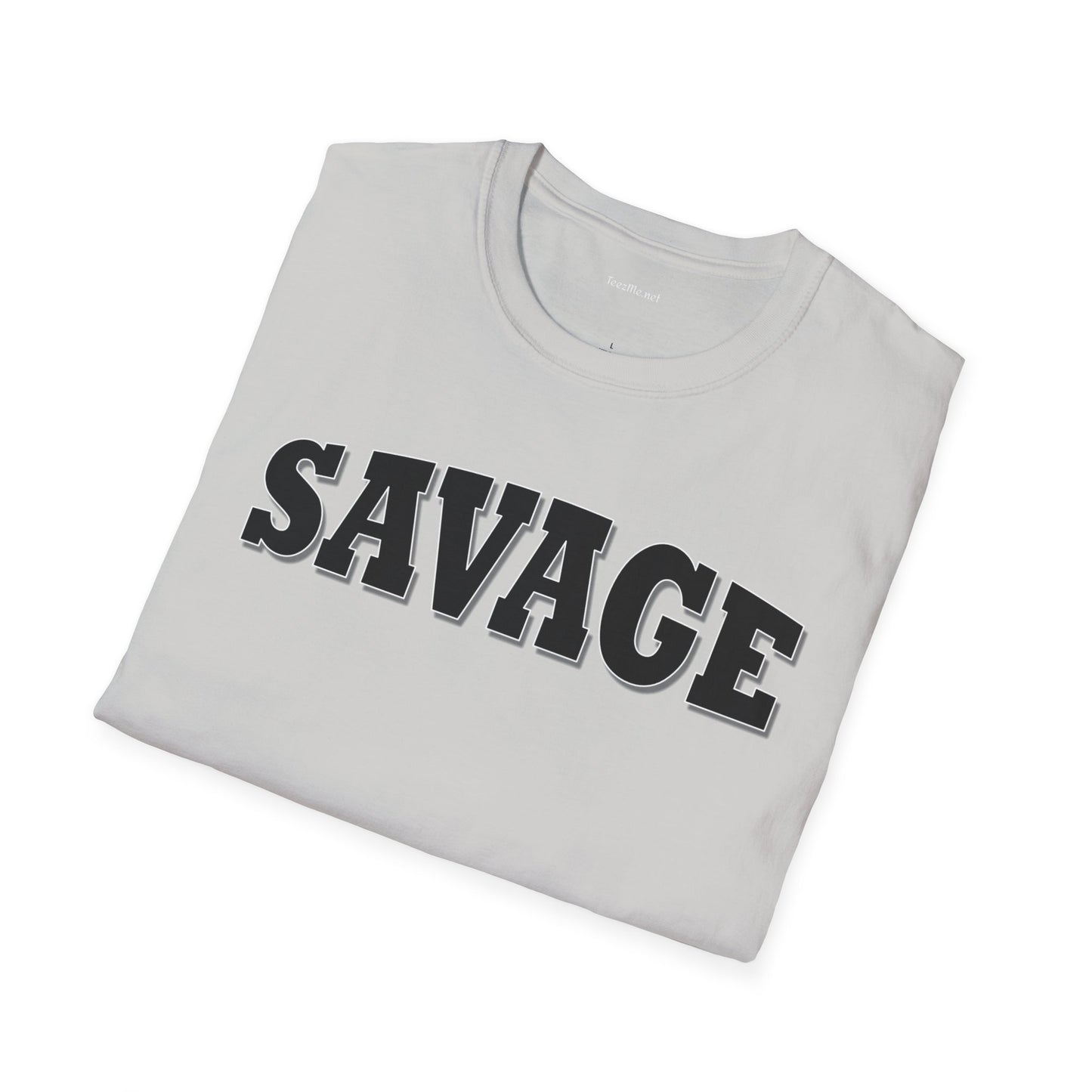 SAVAGE - Unisex Softstyle T-Shirt 100% Cotton Graphic