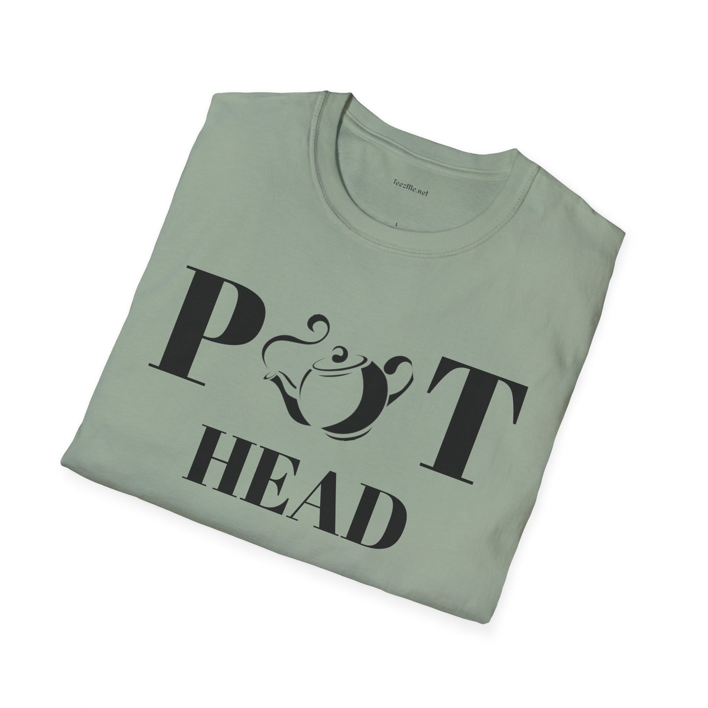 Pot Head - Unisex Softstyle T-Shirt 100% Cotton Graphic
