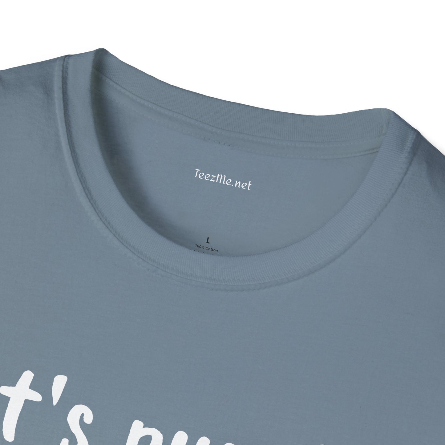 Let's purrty! - Unisex Softstyle T-Shirt 100% Cotton Graphic