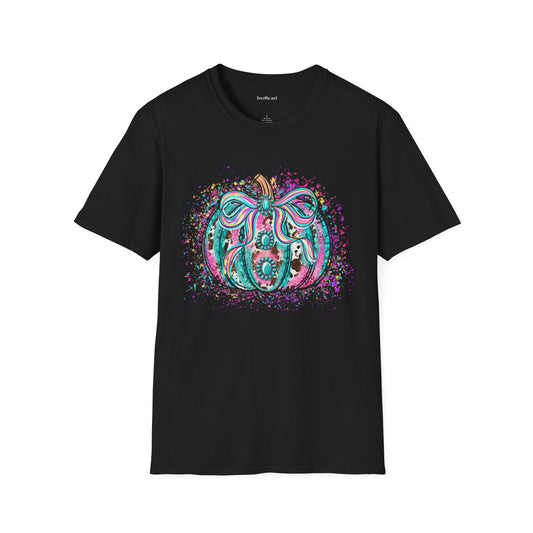 Pumpkin Colorful Unisex Softstyle T-Shirt 100% Cotton