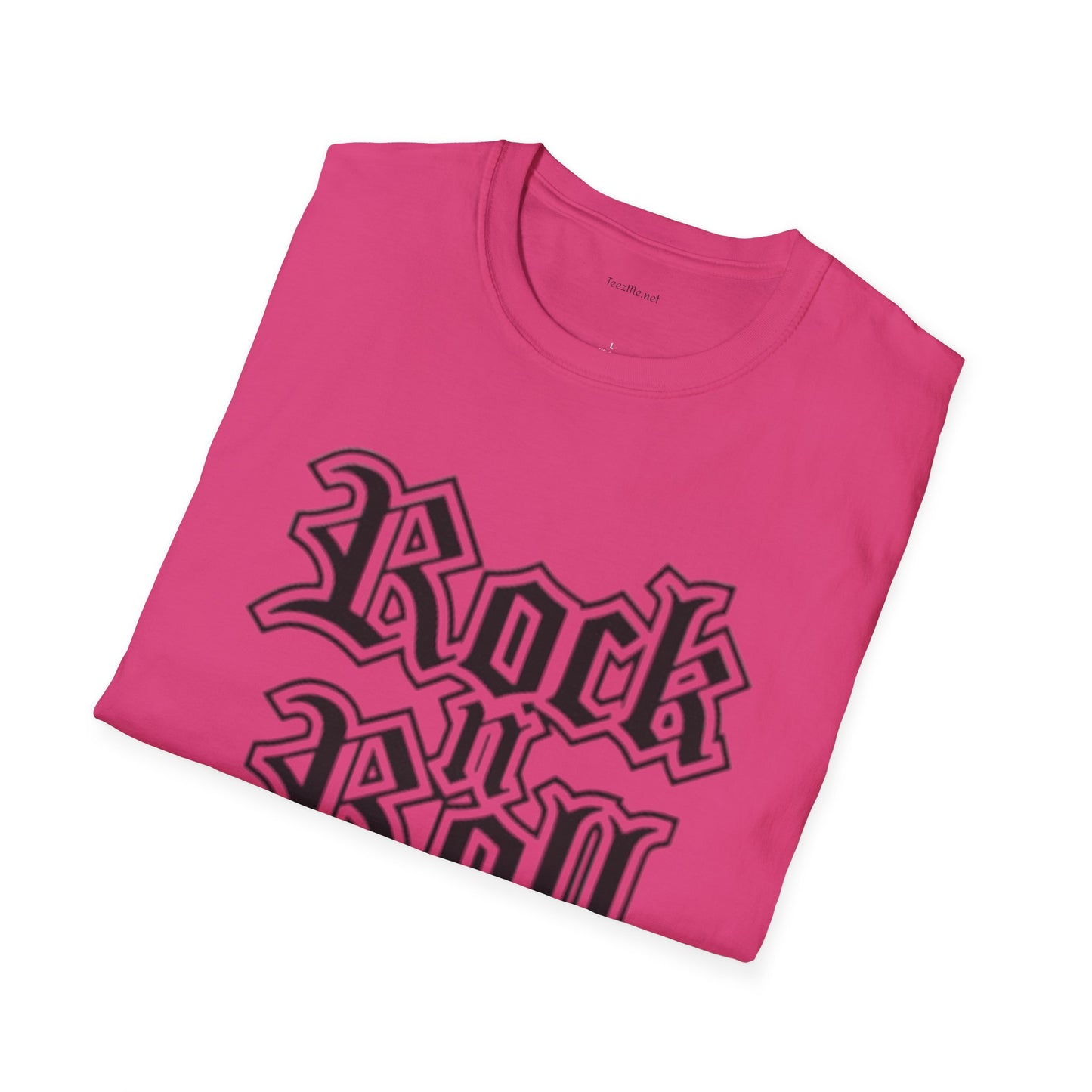 ROCK n ROLL - Unisex Softstyle T-Shirt 100% Cotton Graphic