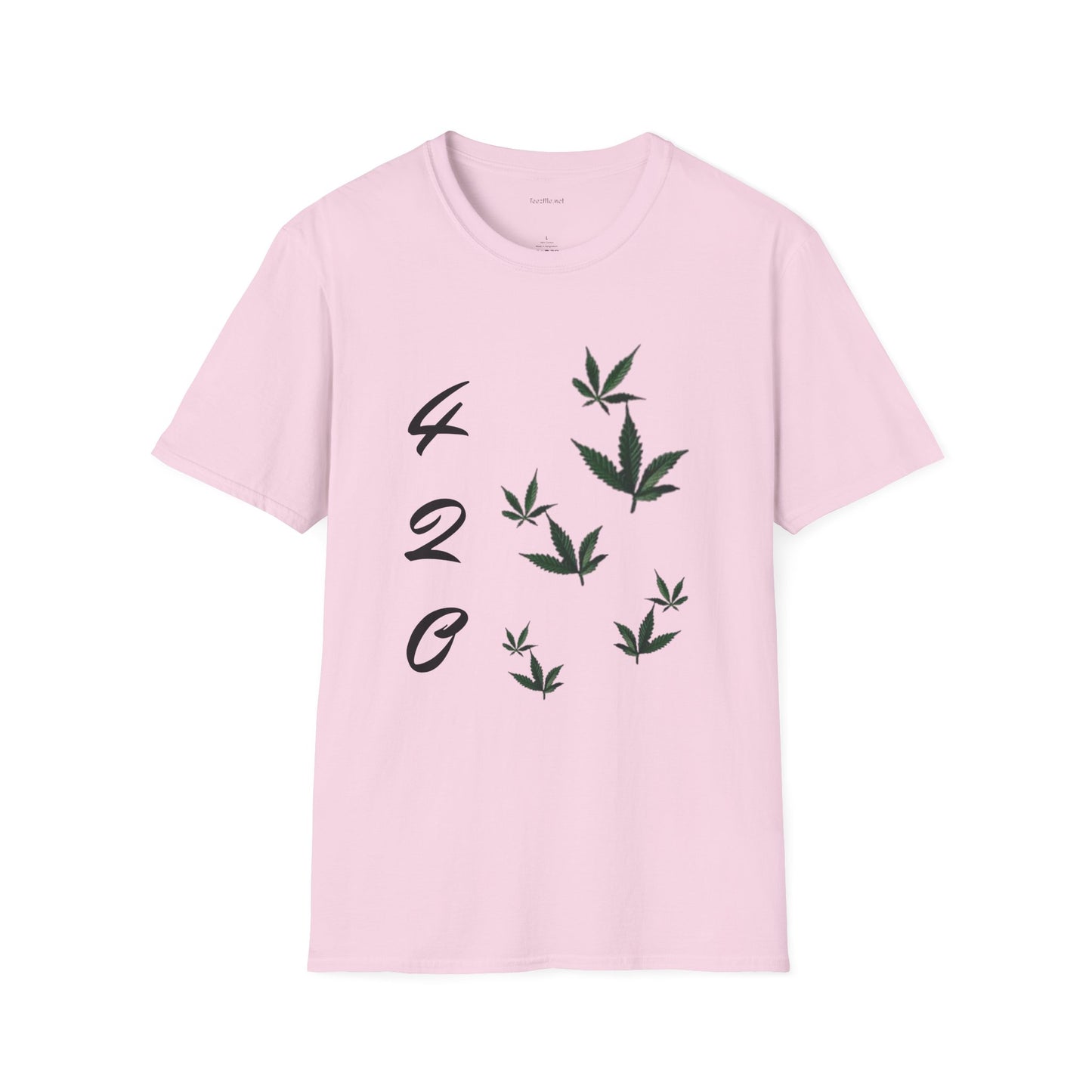 420 - Unisex Softstyle T-Shirt 100% Cotton Graphic #weed #cannabis