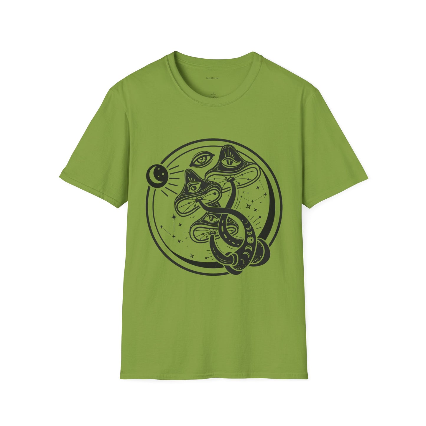 Mushrooms - Unisex Softstyle T-Shirt 100% Cotton Graphic