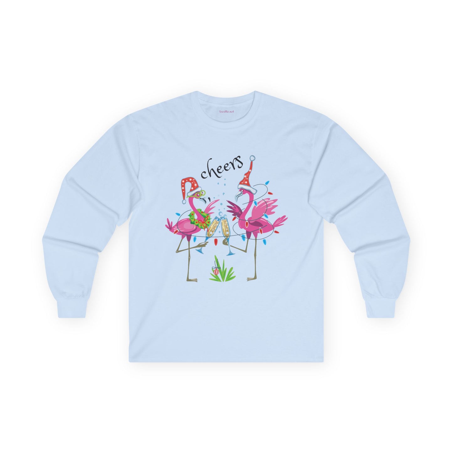 Flamingo cheers - Unisex Ultra Cotton Long Sleeve Tee