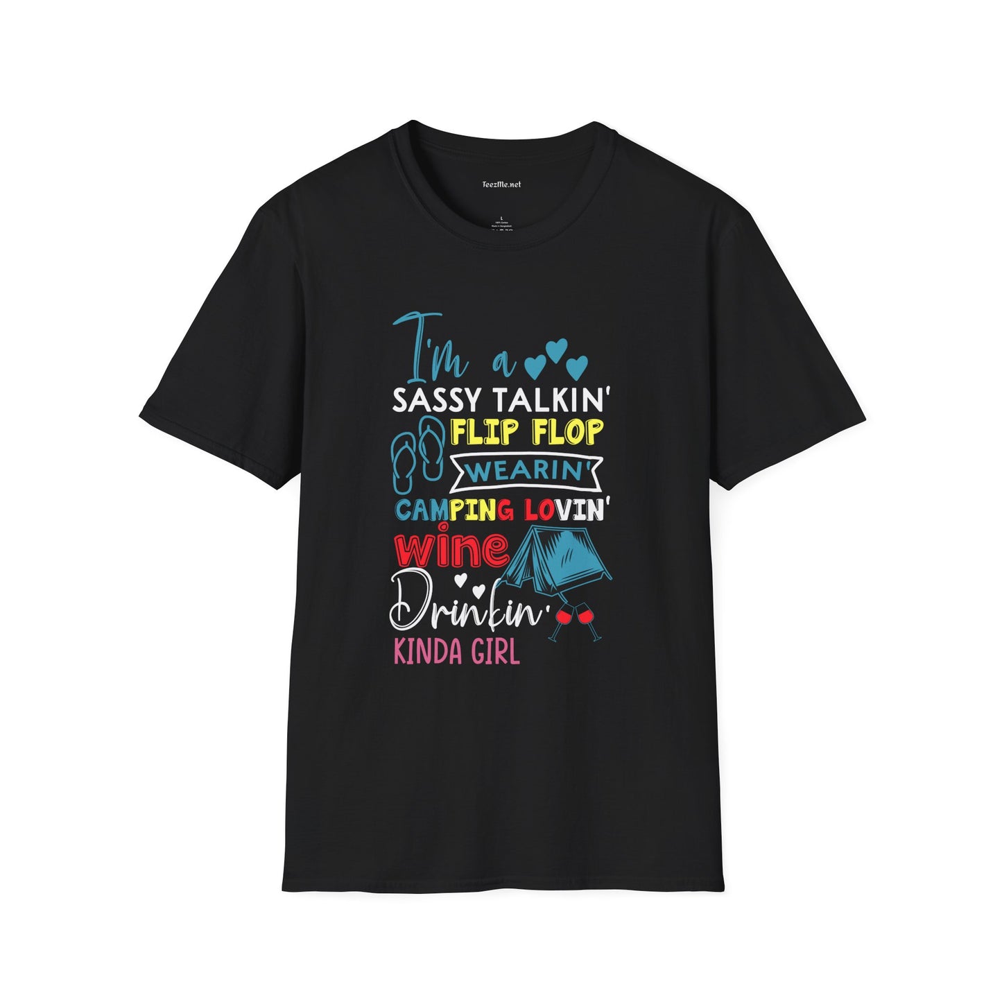 I'm a Sassy Talkin' Unisex Softstyle T-Shirt 100% Cotton Graphic