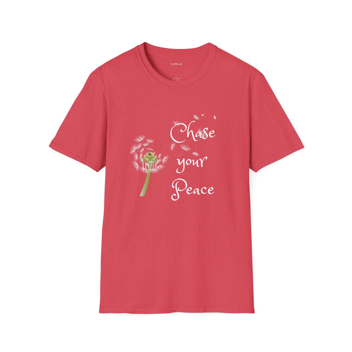 Chase your Peace - Unisex Softstyle T-Shirt 100% Cotton Graphic