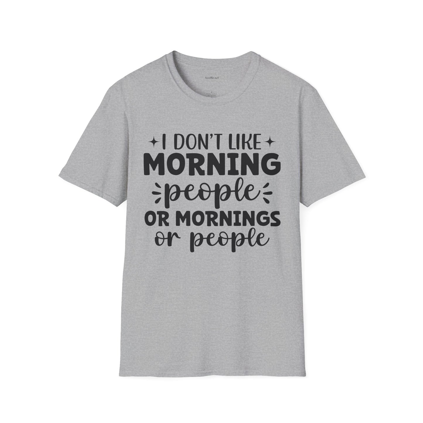 I don't like - Unisex Softstyle T-Shirt 100% Cotton Graphic