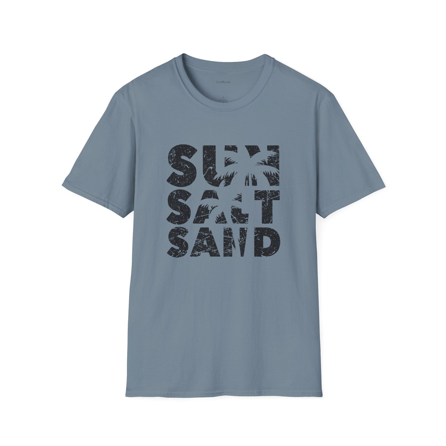 Sun Salt Sand - Unisex Softstyle T-Shirt 100% Cotton Graphic