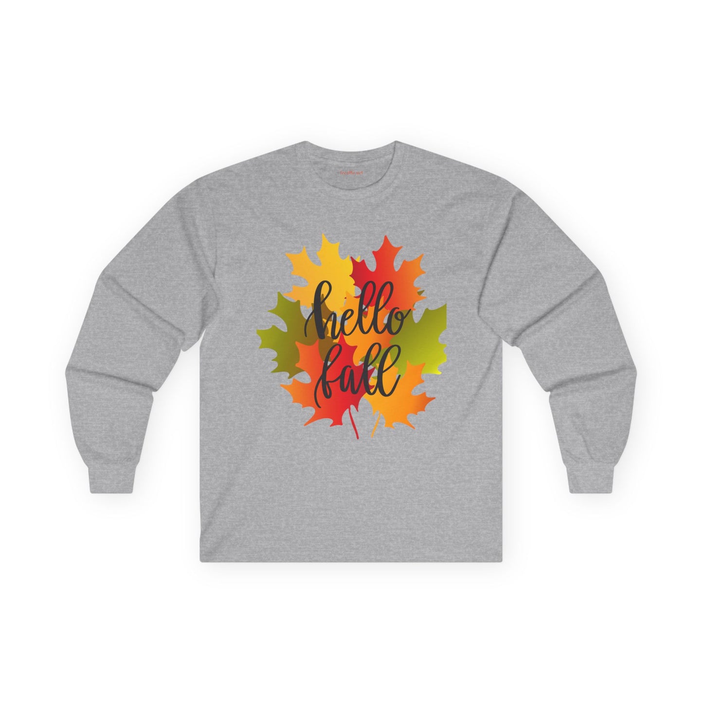 Hello Fall (2) Unisex Ultra Cotton Long Sleeve Tee