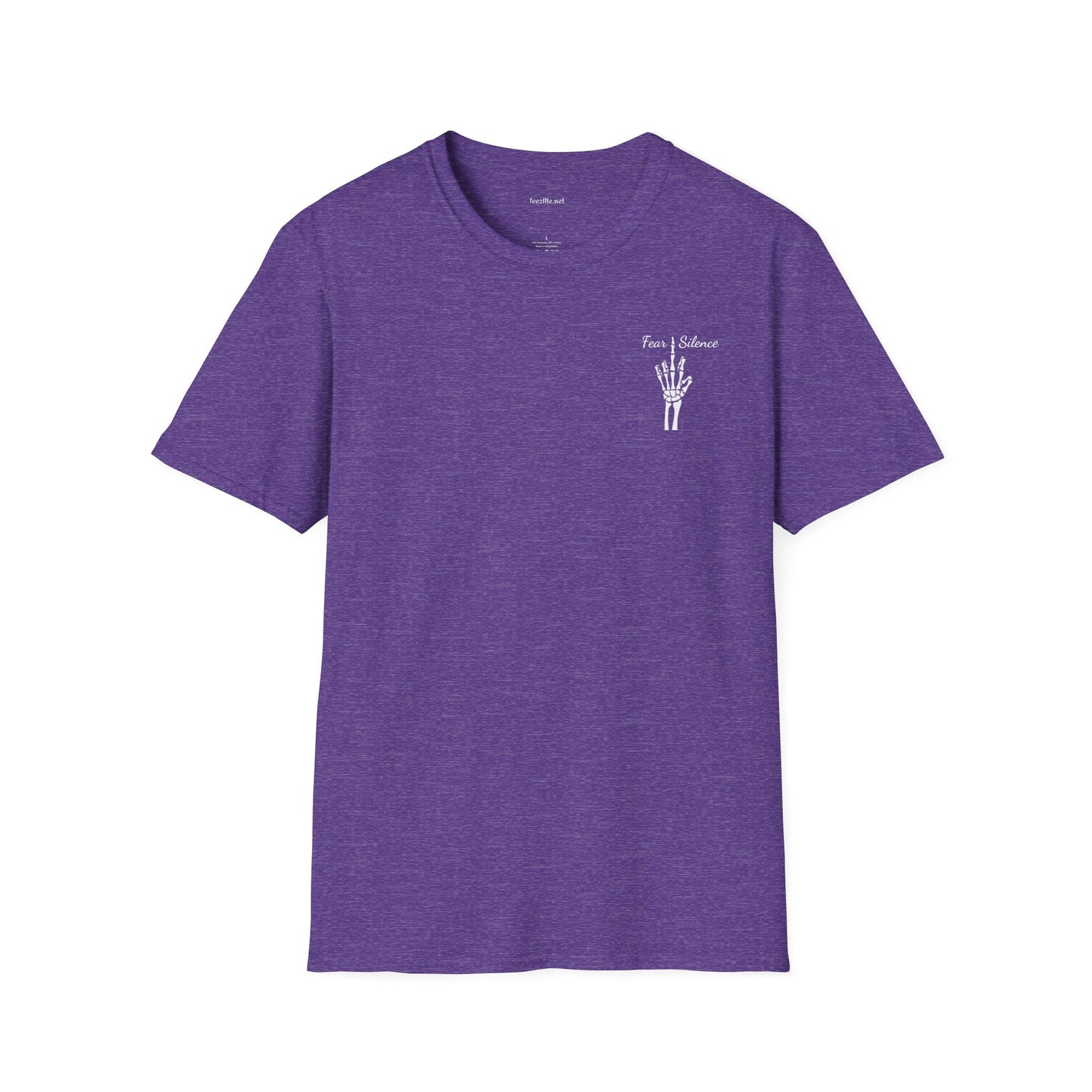Fear Silence - Unisex Softstyle T-Shirt 100% Cotton Graphic