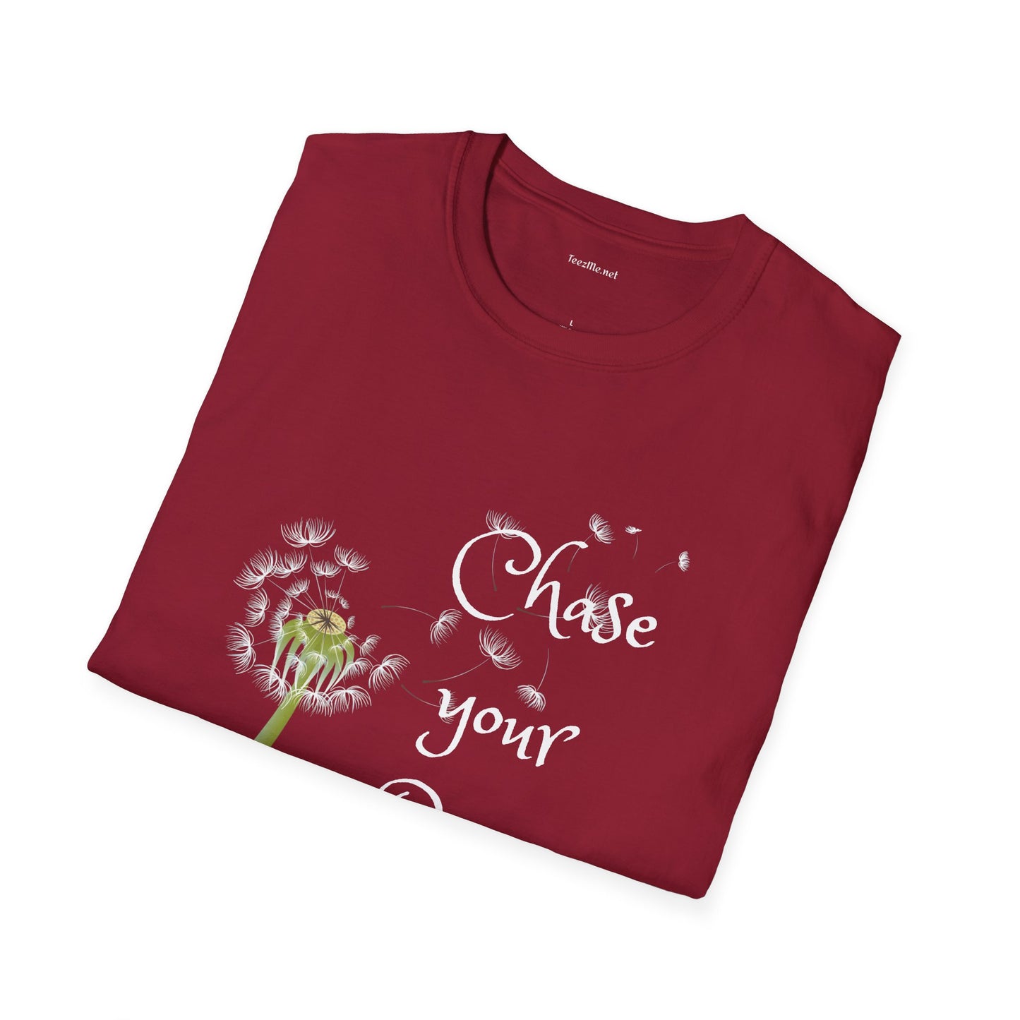 Chase your Peace - Unisex Softstyle T-Shirt 100% Cotton Graphic