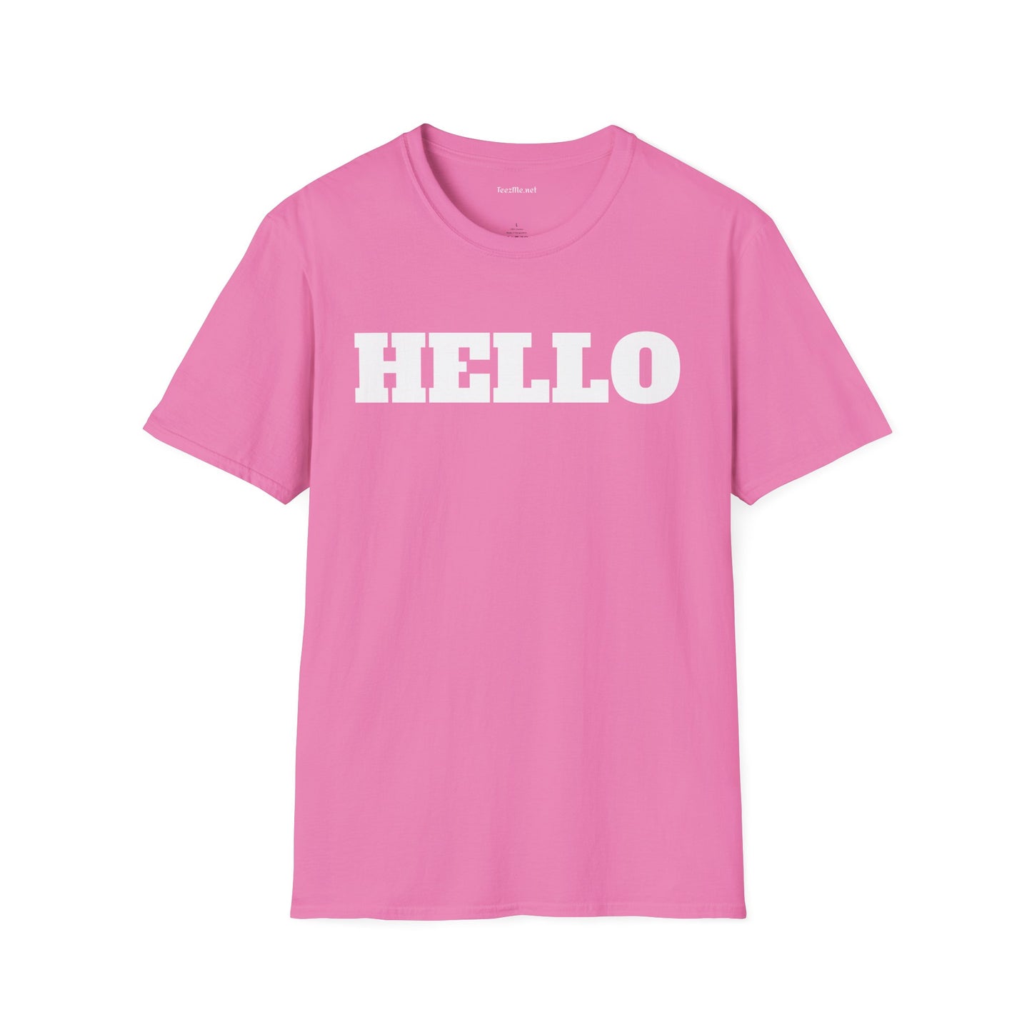 HELLO - Unisex Softstyle T-Shirt 100% Cotton Graphic