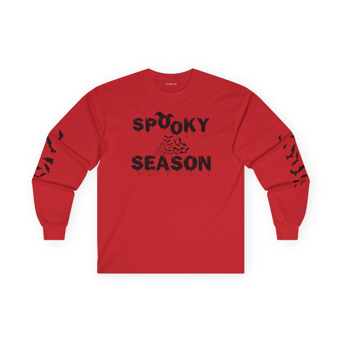 Spooky Season with Bats Unisex Ultra Cotton Long Sleeve Tee