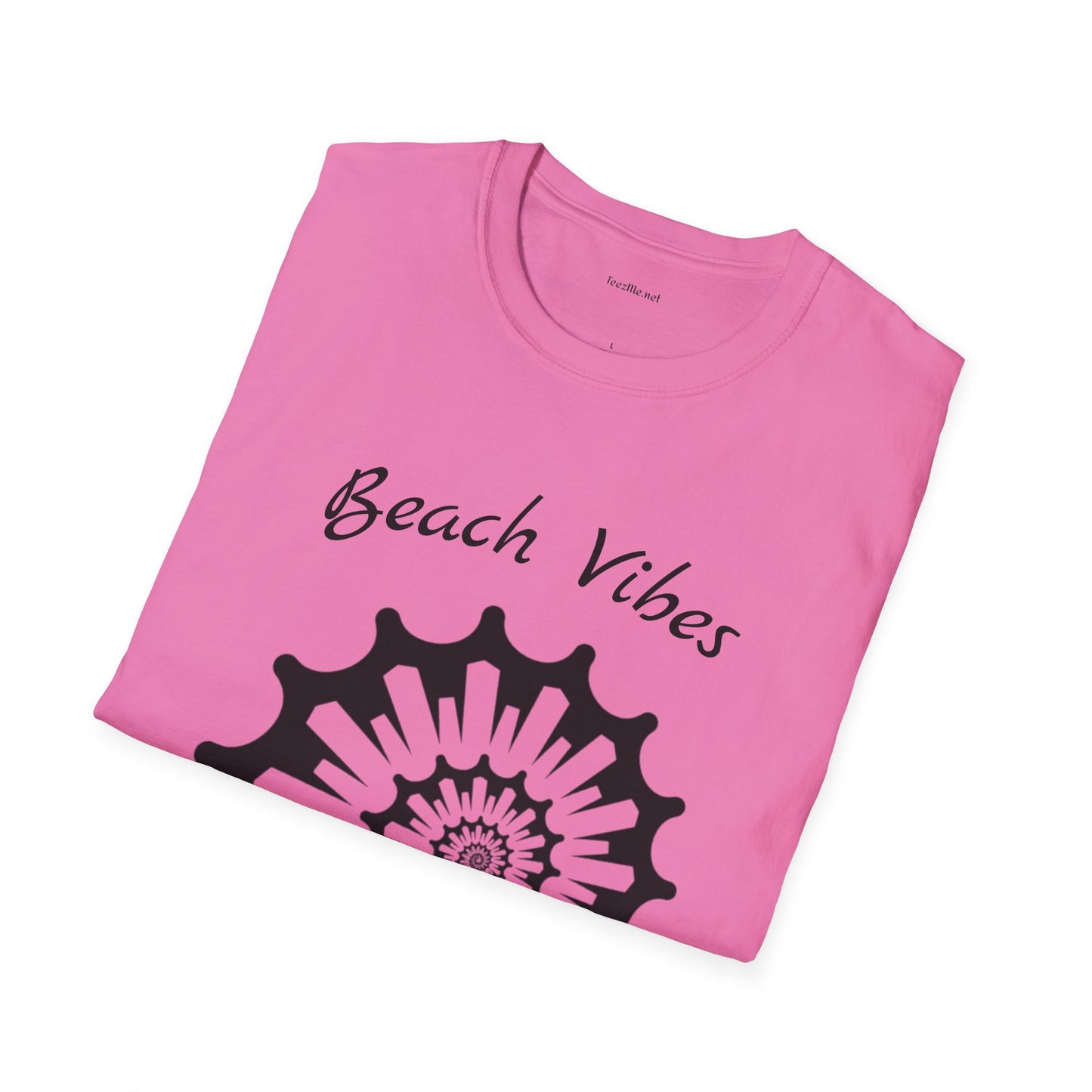 Beach Vibes - Unisex Softstyle T-Shirt 100% Cotton Graphic