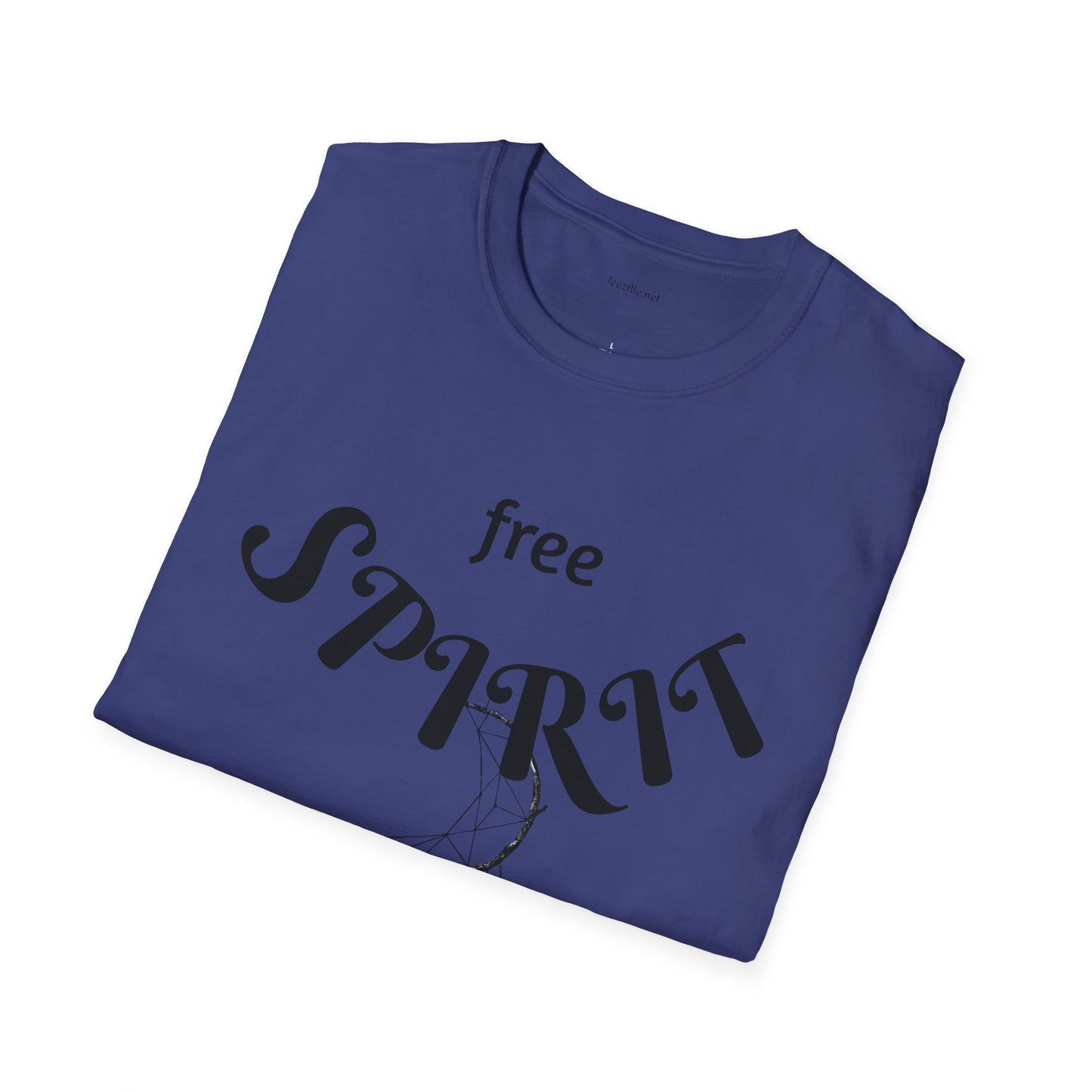 free SPIRIT - Unisex Softstyle T-Shirt 100% Cotton Graphic