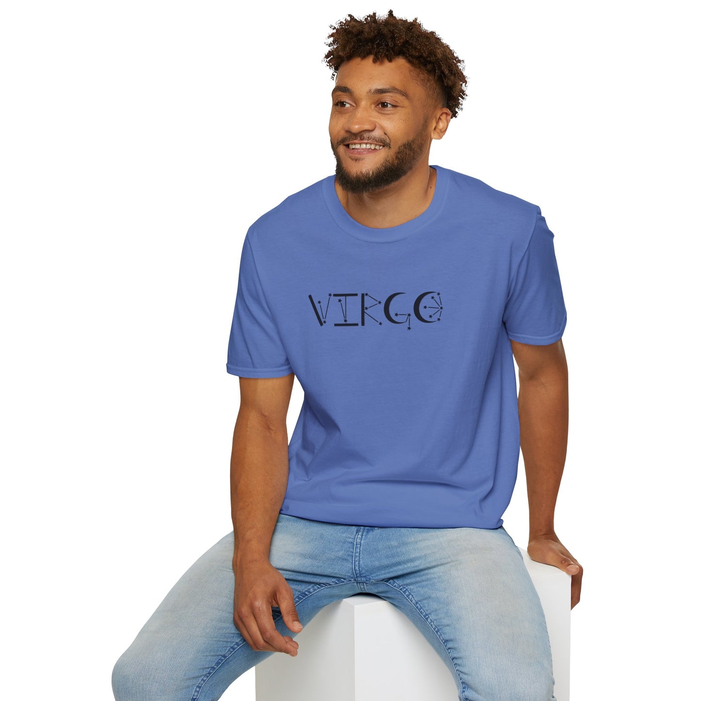 Virgo - Unisex Softstyle T-Shirt 100% Cotton Graphic