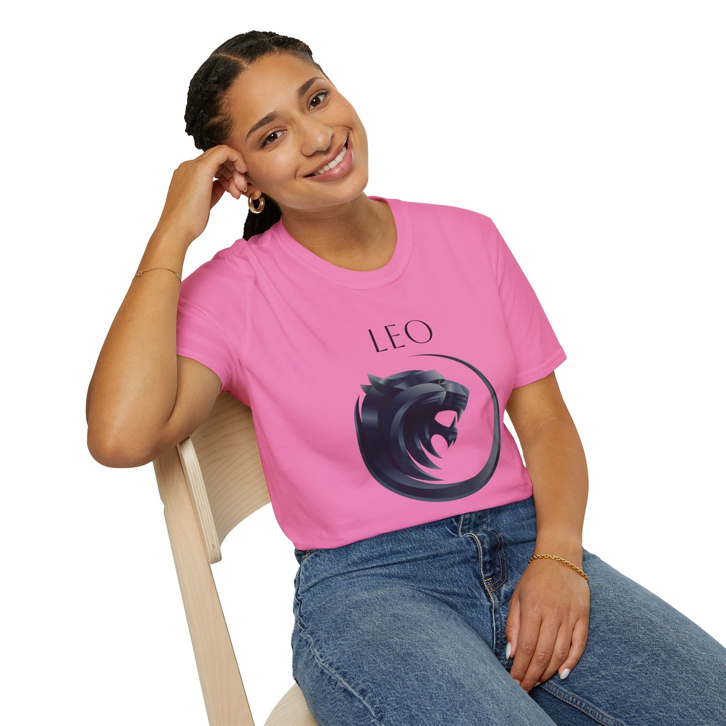 LEO - Unisex Softstyle T-Shirt 100% Cotton Graphic