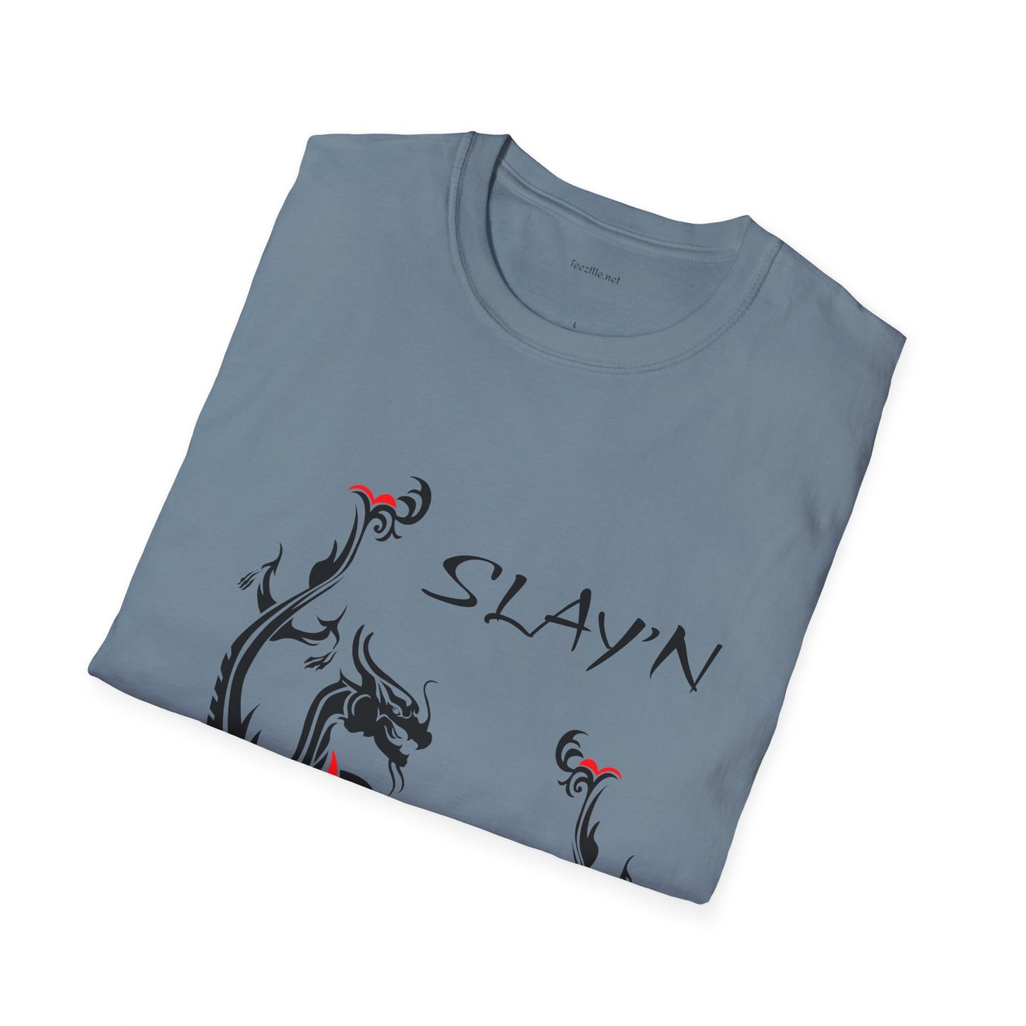 SLAY'N - Unisex Softstyle T-Shirt 100% Cotton Graphic