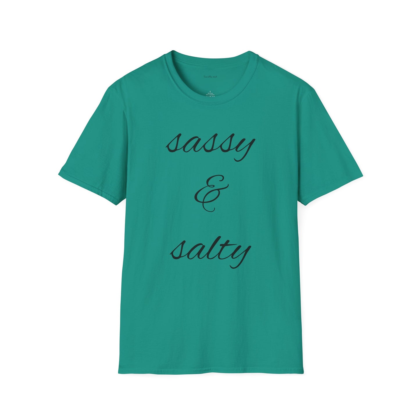 Sassy & Salty - Unisex Softstyle T-Shirt 100% Cotton Graphic