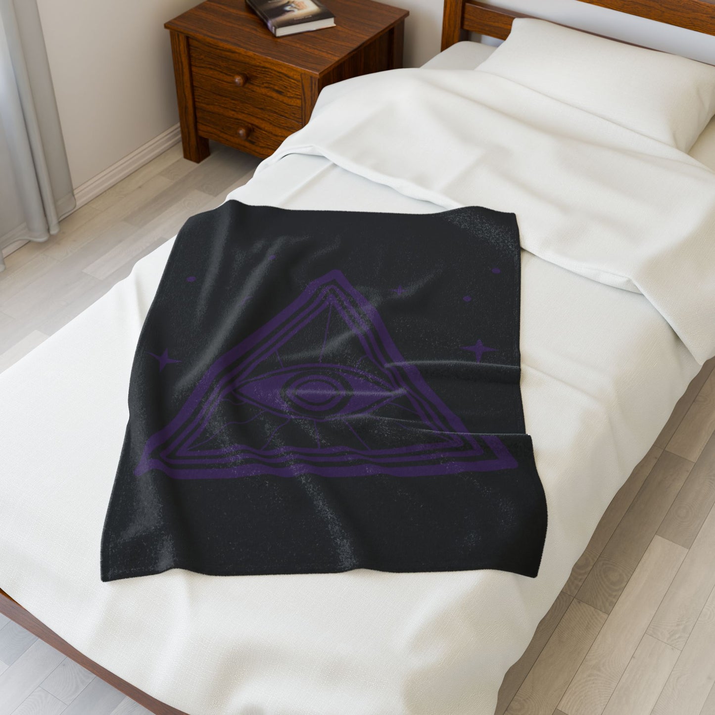 Protective Eye Velveteen Plush Blanket