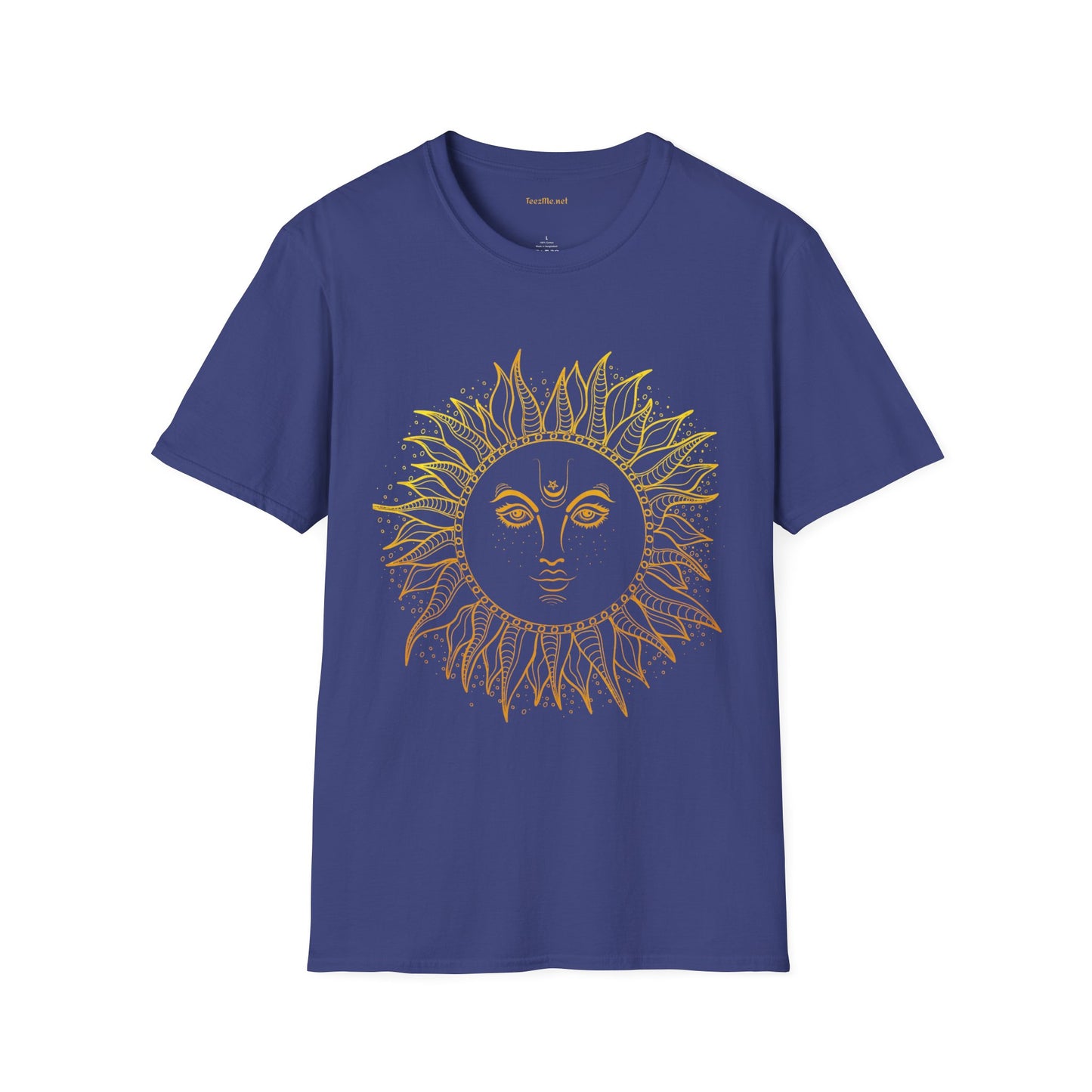Golden Sun Unisex Softstyle T-Shirt 100% Cotton Graphic