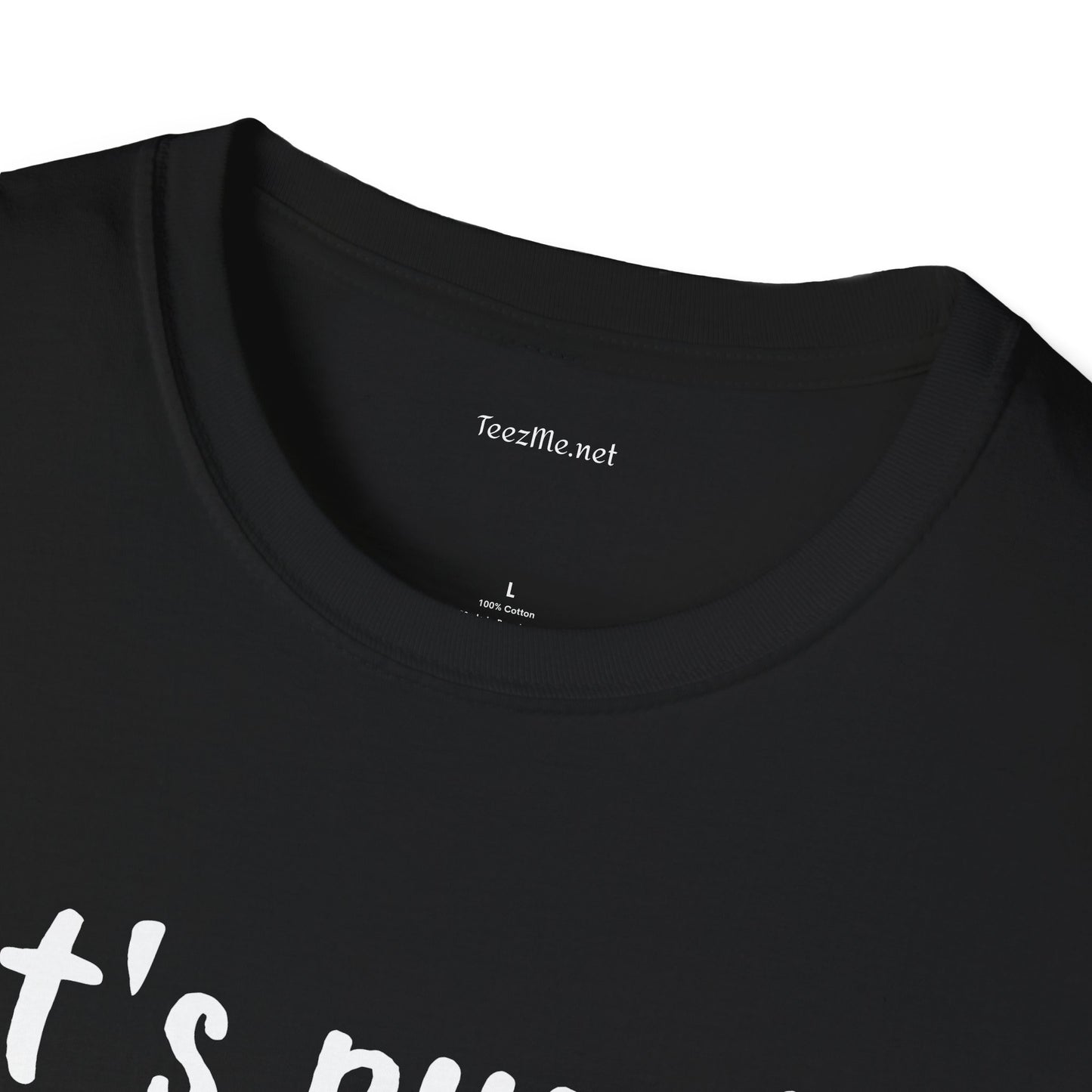 Let's purrty! - Unisex Softstyle T-Shirt 100% Cotton Graphic
