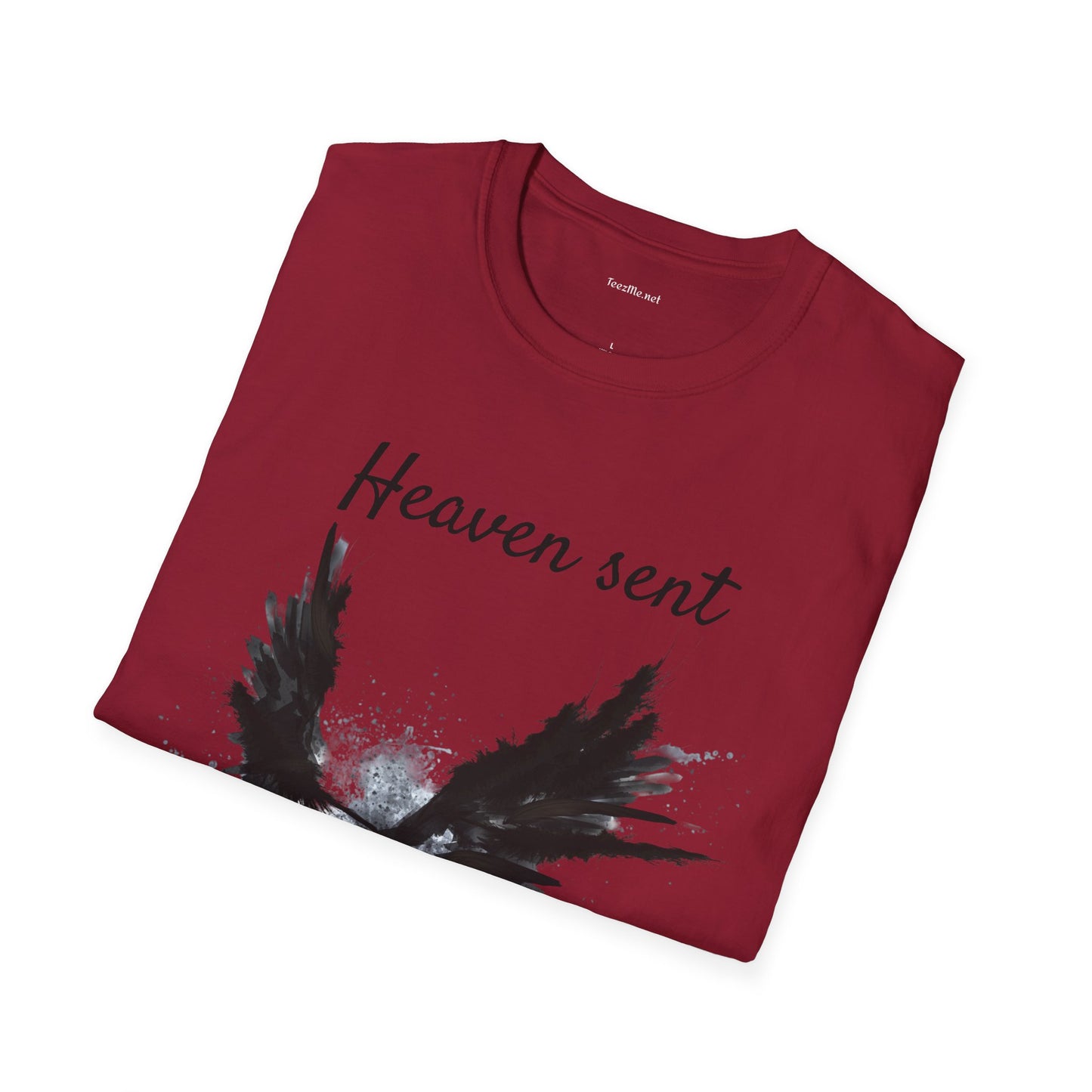 Heaven Sent - Unisex Softstyle T-Shirt 100% Cotton Graphic