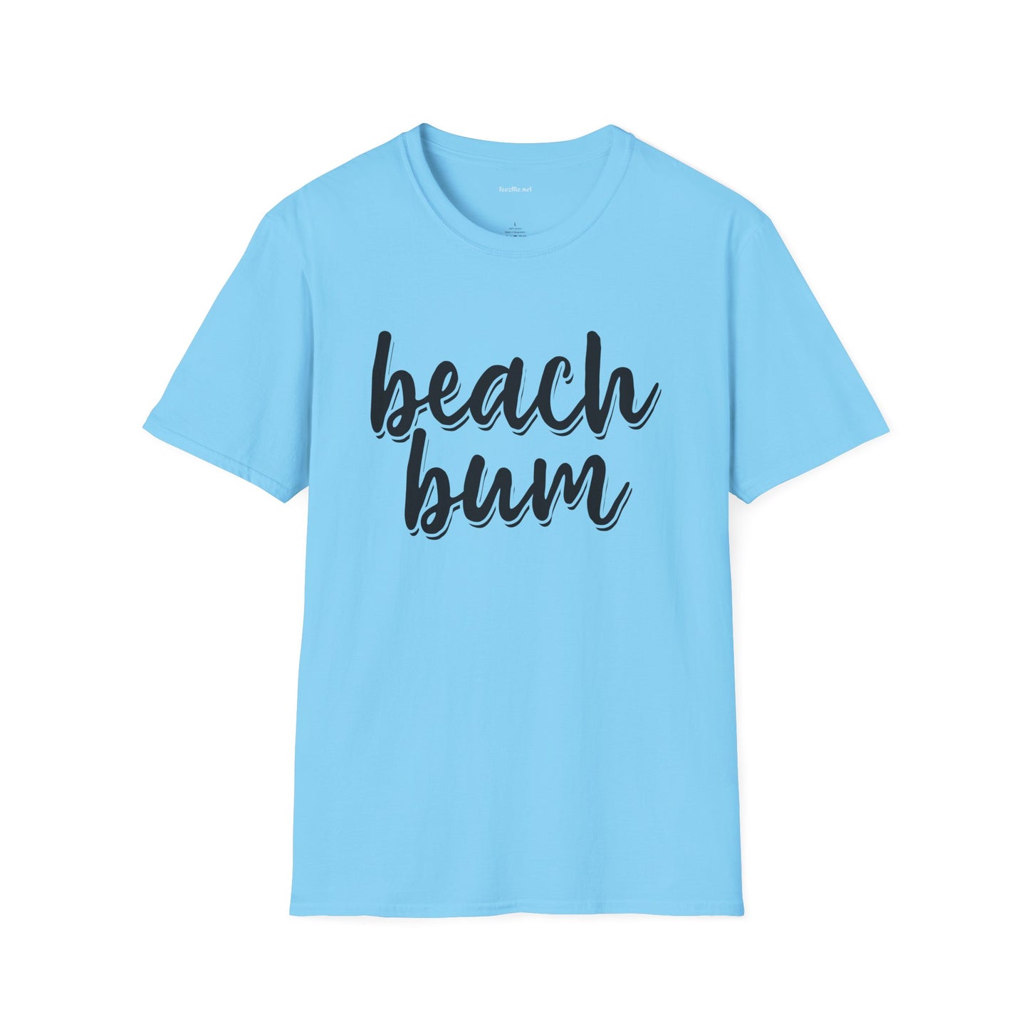 Beach Bum - Unisex Softstyle T-Shirt 100% Cotton Graphic (1)