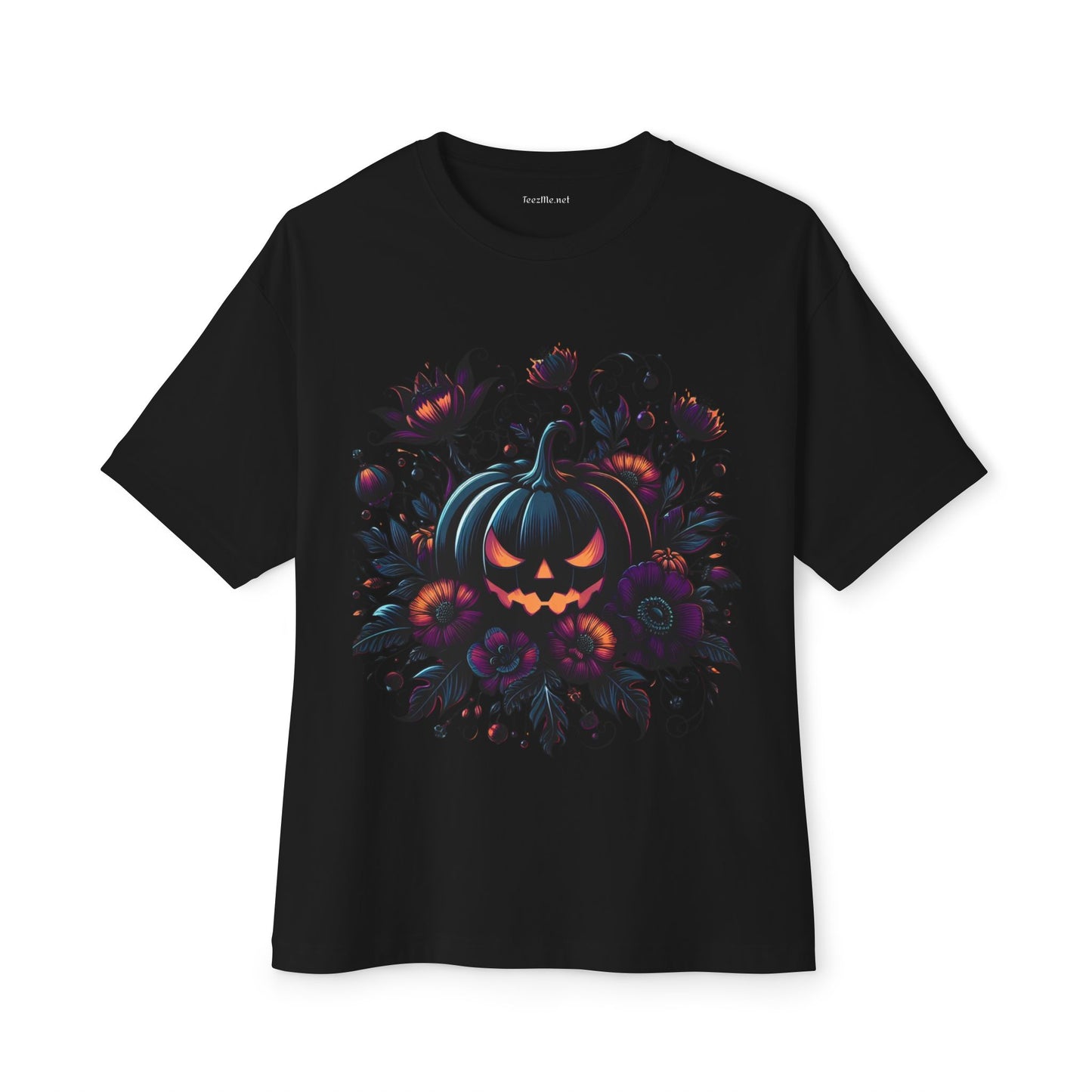 Goth Pumpkin1 - Unisex Oversized Boxy Tee