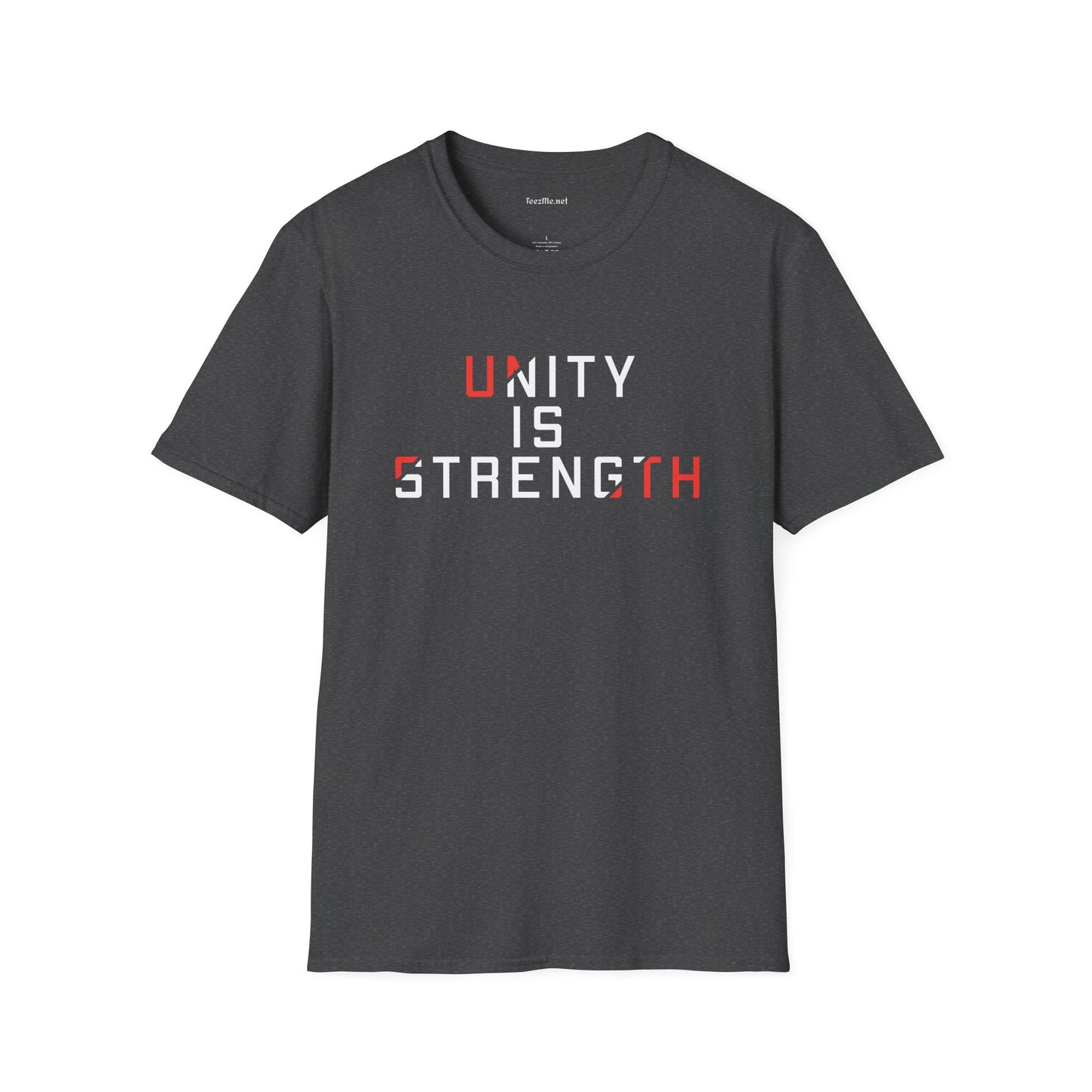 Unity Is Strength Unisex Softstyle T-Shirt 100% Cotton