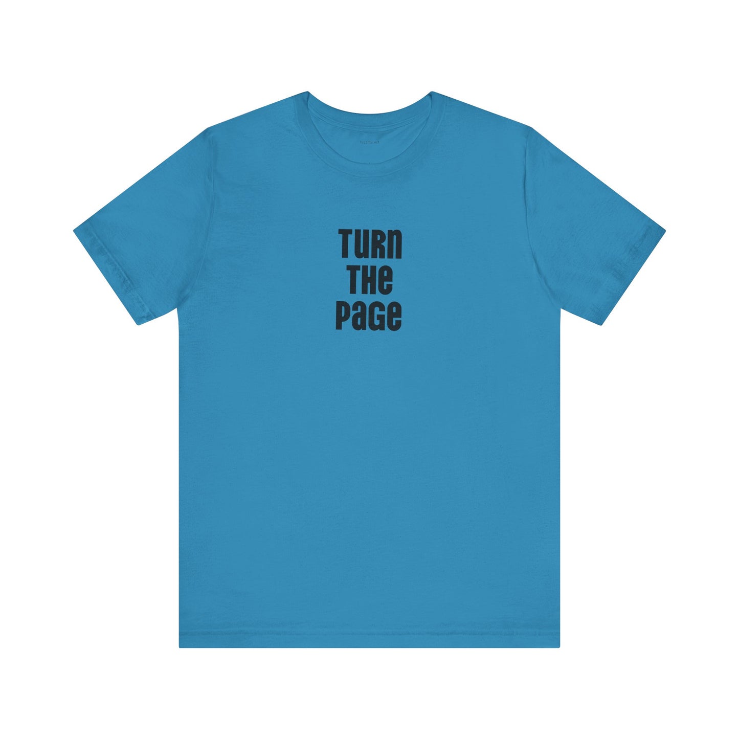 Turn the Page - Unisex Jersey Short Sleeve Tee