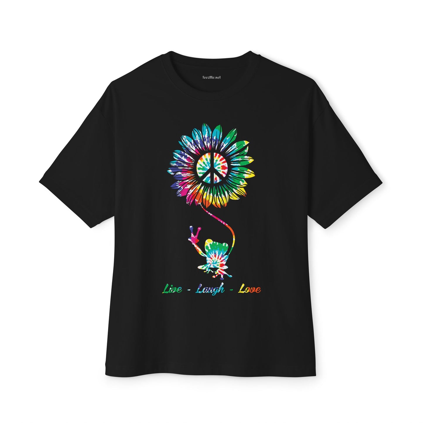 Peace Frog Unisex Oversized Boxy Tee