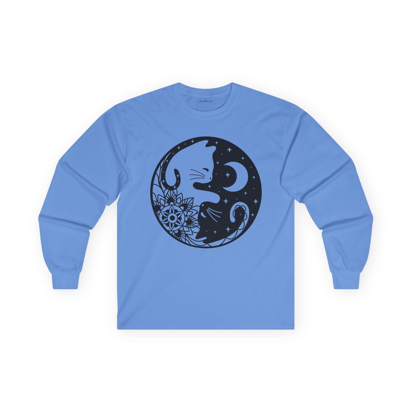 Yin Yang Cat02 Unisex Ultra Cotton Long Sleeve Tee